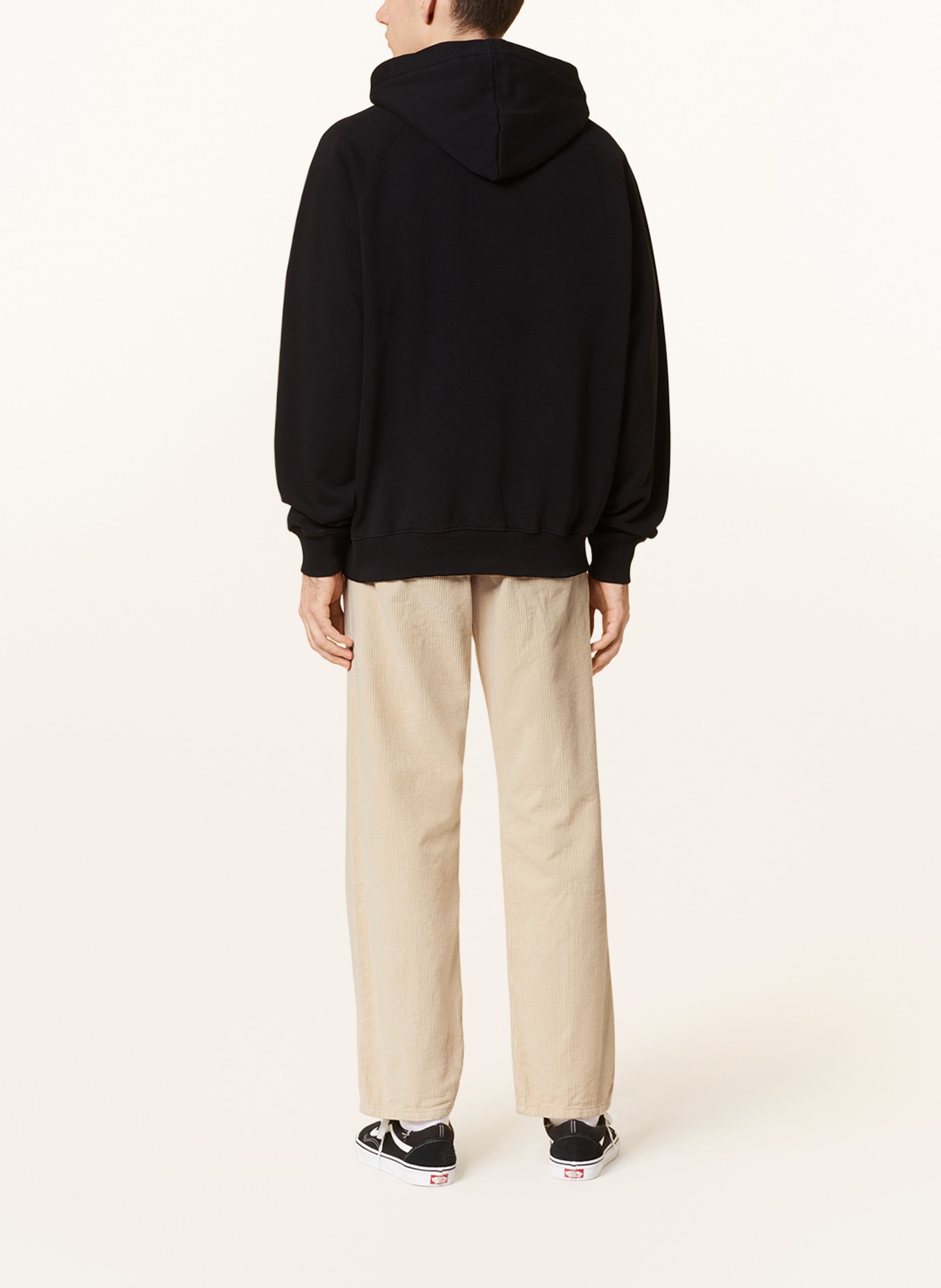 PEGADOR Corduroy trousers DORSEY regular fit, Color: CREAM (Image 3)