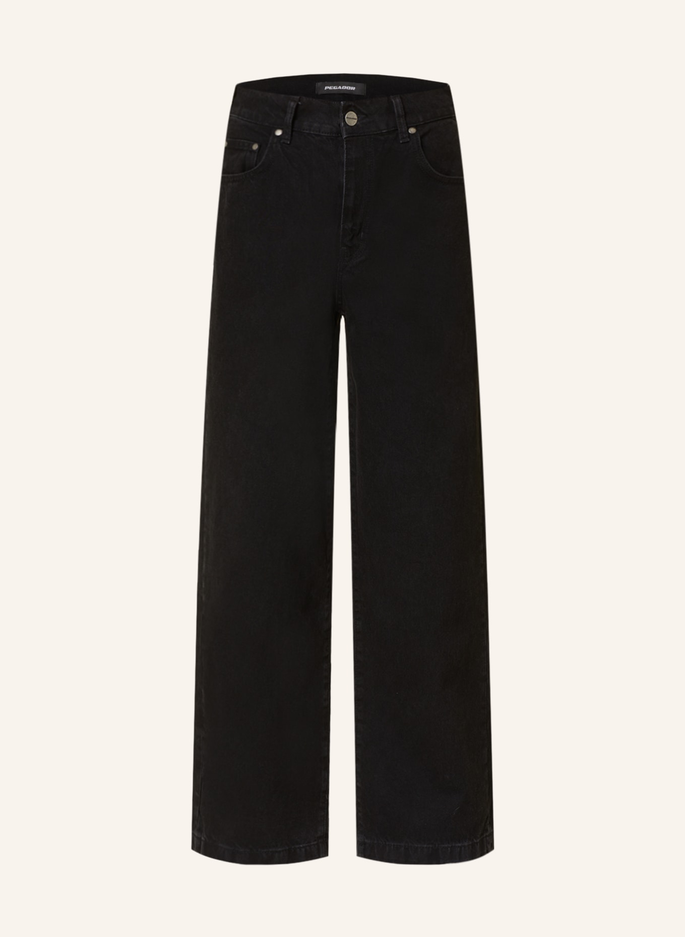 PEGADOR Jeans BEVO Loose Fit, Farbe: 001 BLACK (Bild 1)