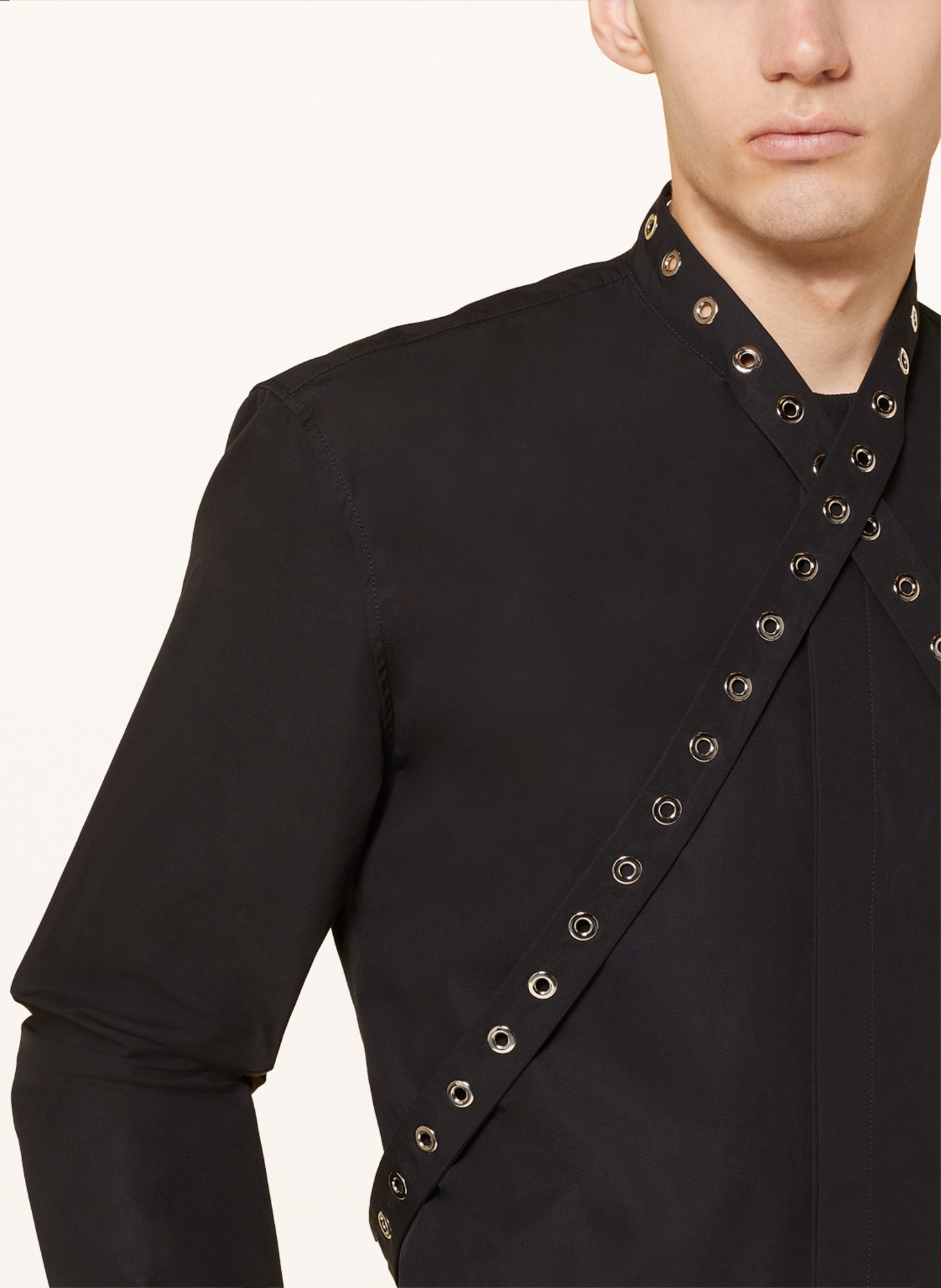 Off-White Shirt slim fit, Color: BLACK (Image 4)