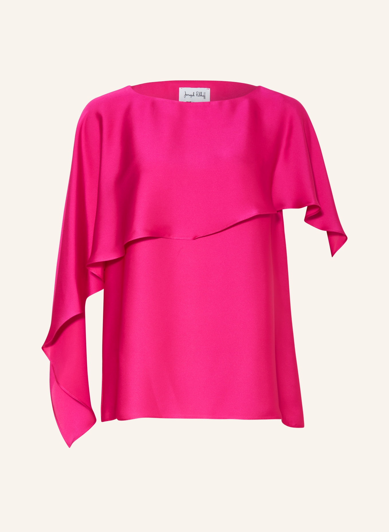 Joseph Ribkoff Shirt blouse in satin, Color: PINK (Image 1)