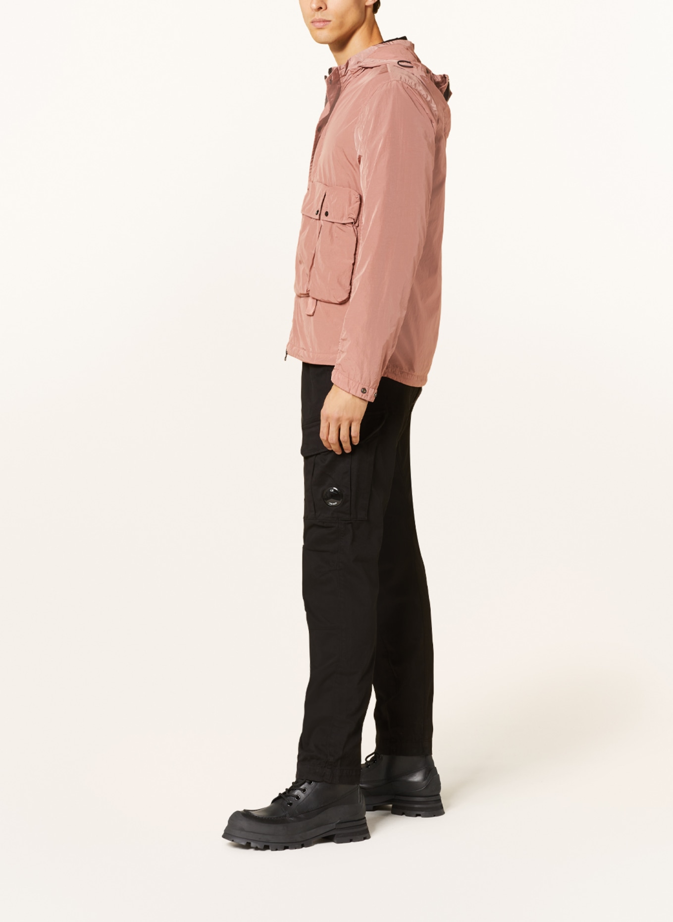 C.P. COMPANY Jacket with detachable hood, Color: ROSE (Image 4)