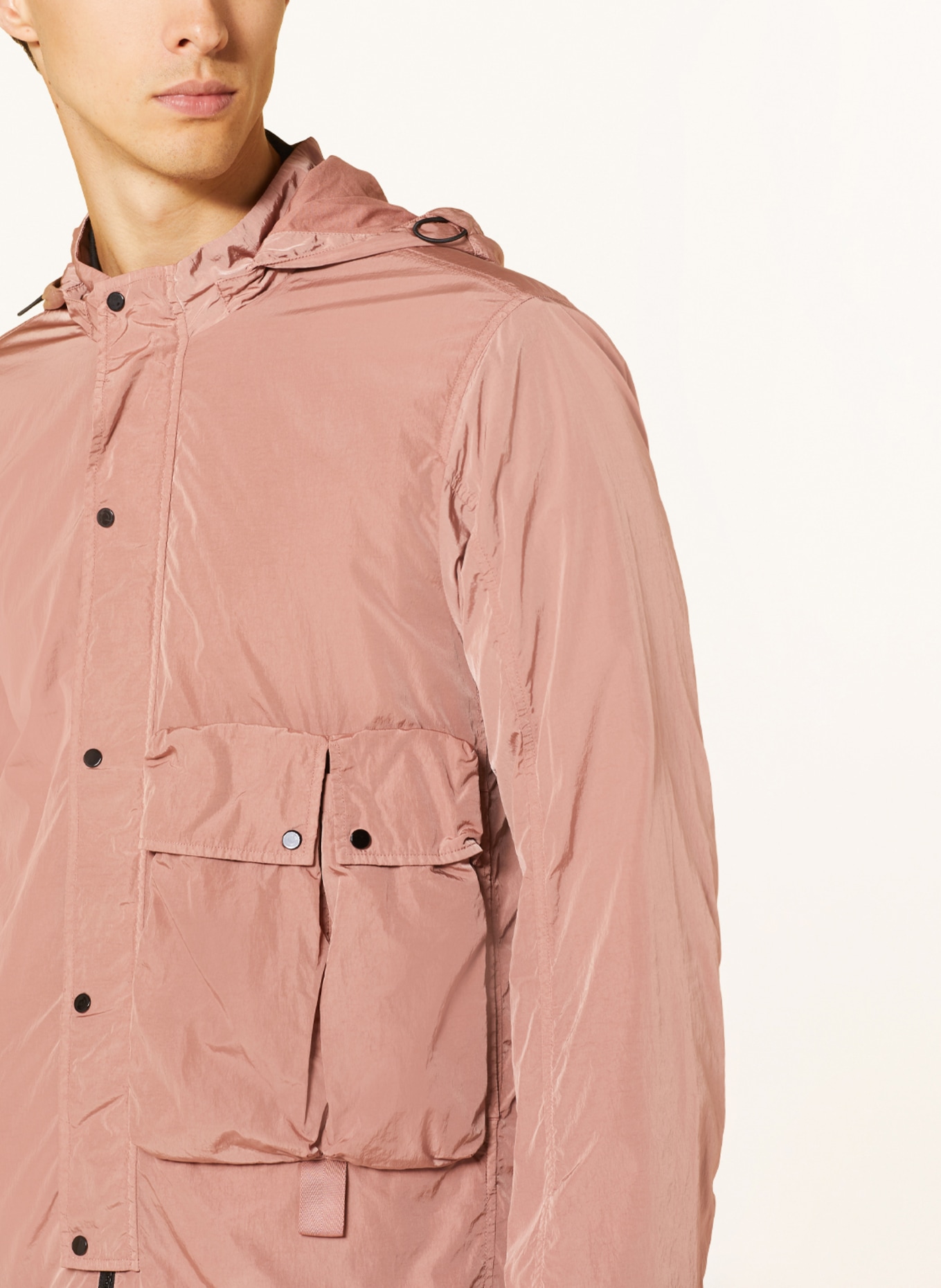 C.P. COMPANY Jacket with detachable hood, Color: ROSE (Image 5)