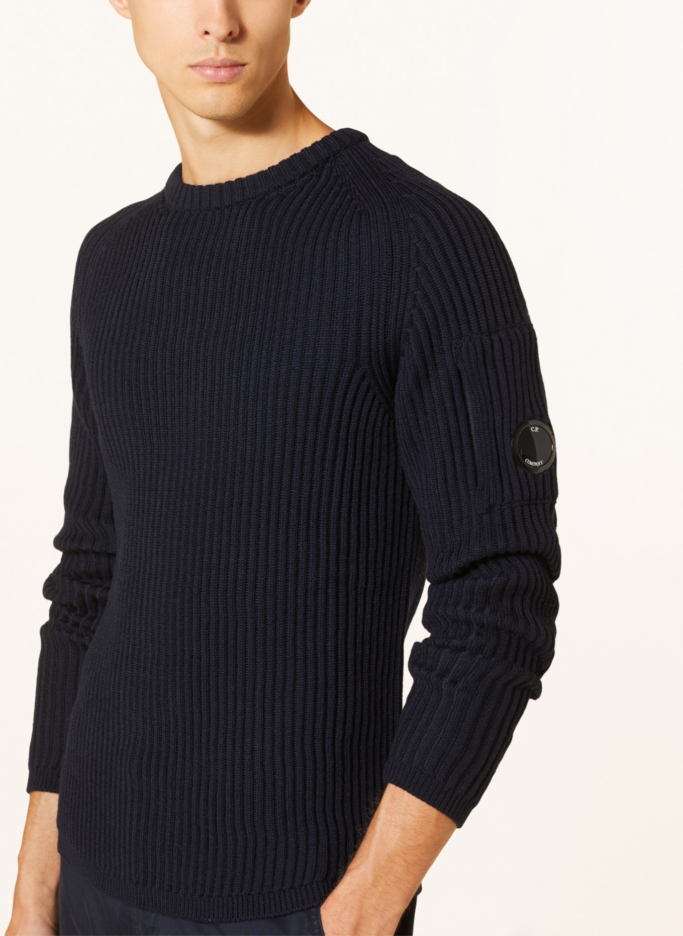 C.P. COMPANY Sweater, Color: DARK BLUE (Image 4)