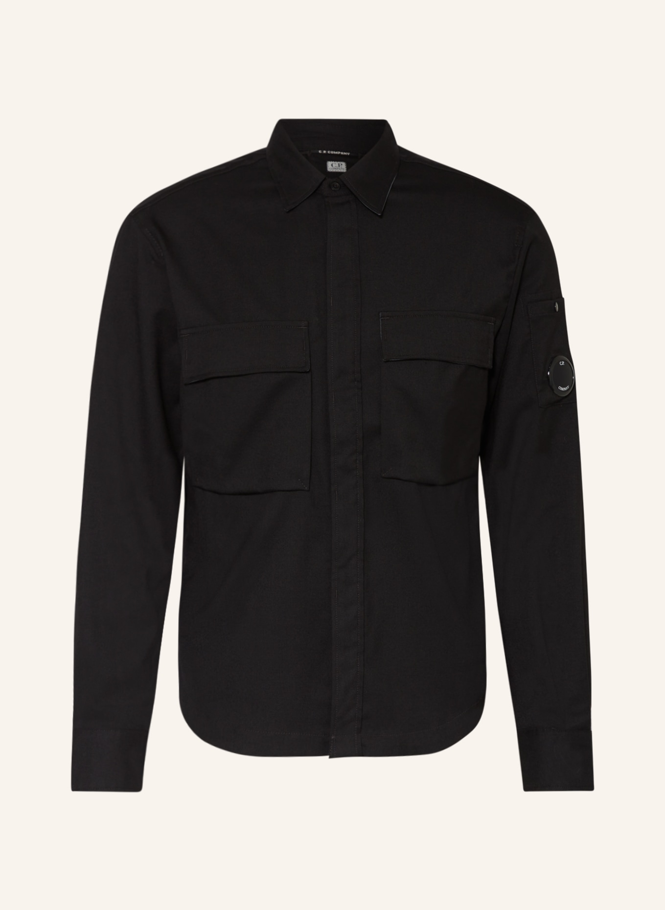 C.P. COMPANY Overshirt in black