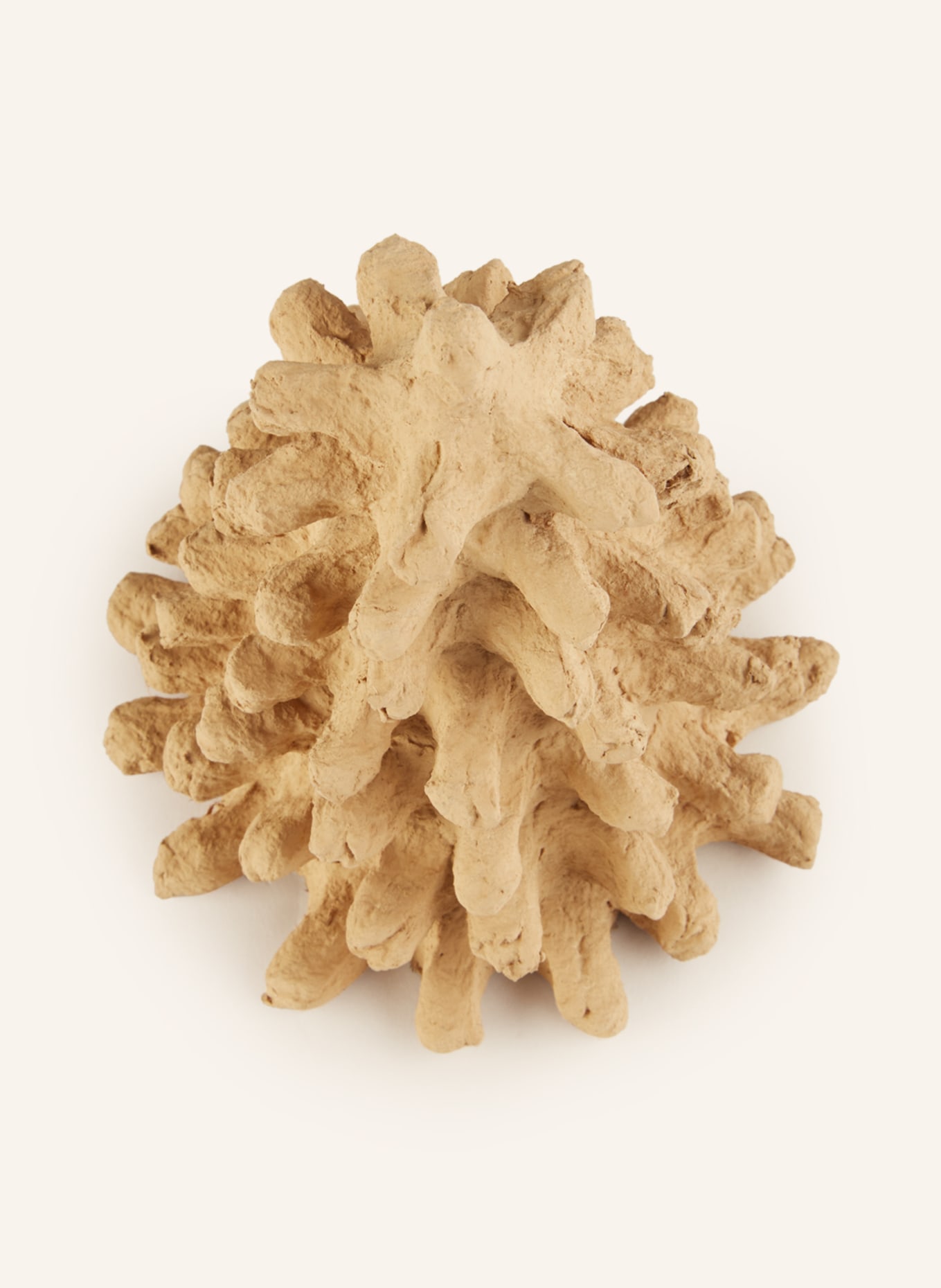 BROSTE COPENHAGEN Dekorační figurka PULP: SVĚTLE HNĚDÁ