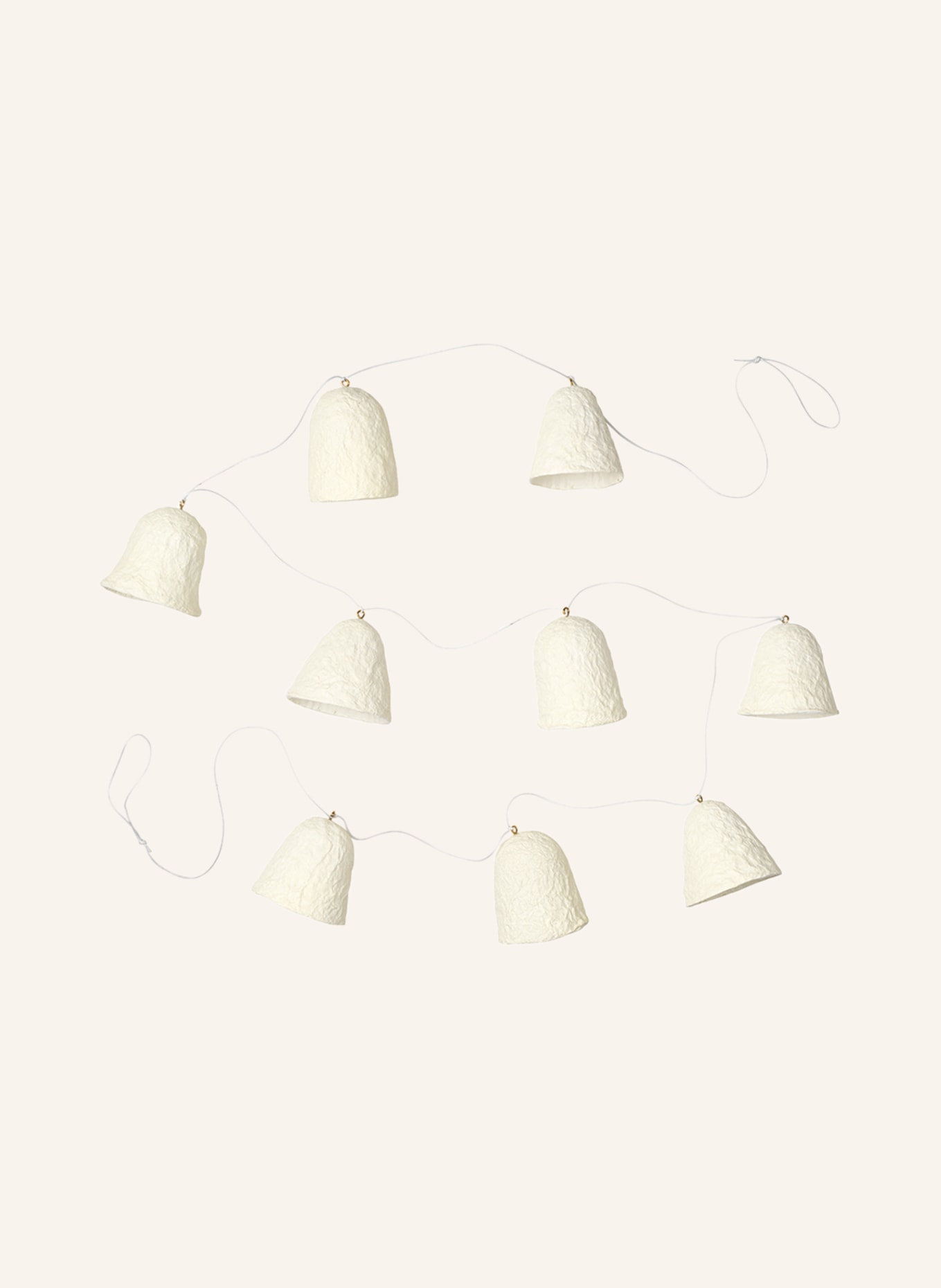 BROSTE COPENHAGEN Girlande PULP: CREME