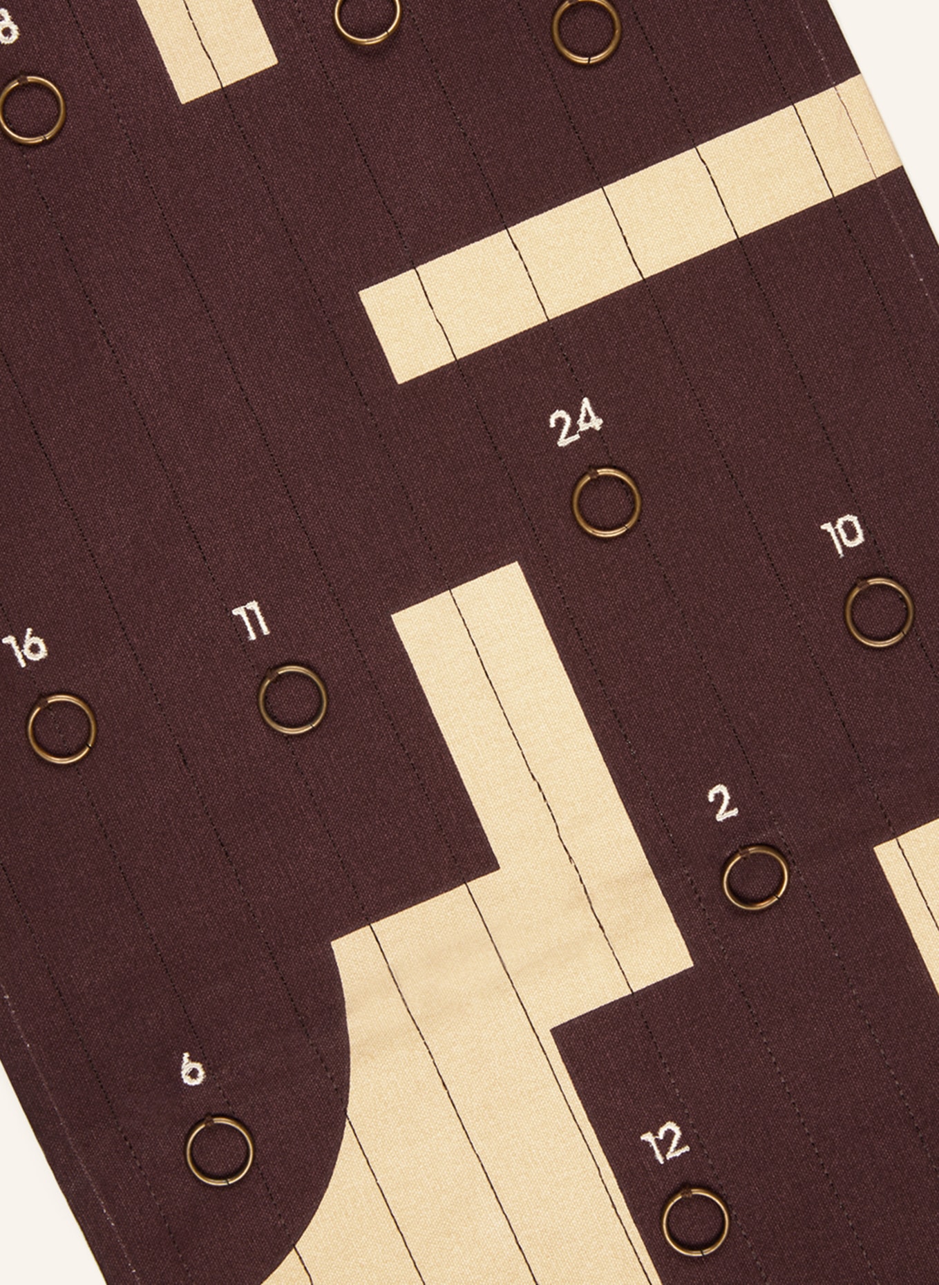 BROSTE COPENHAGEN Adventskalender KARLA: DUNKELROT / HELLORANGE