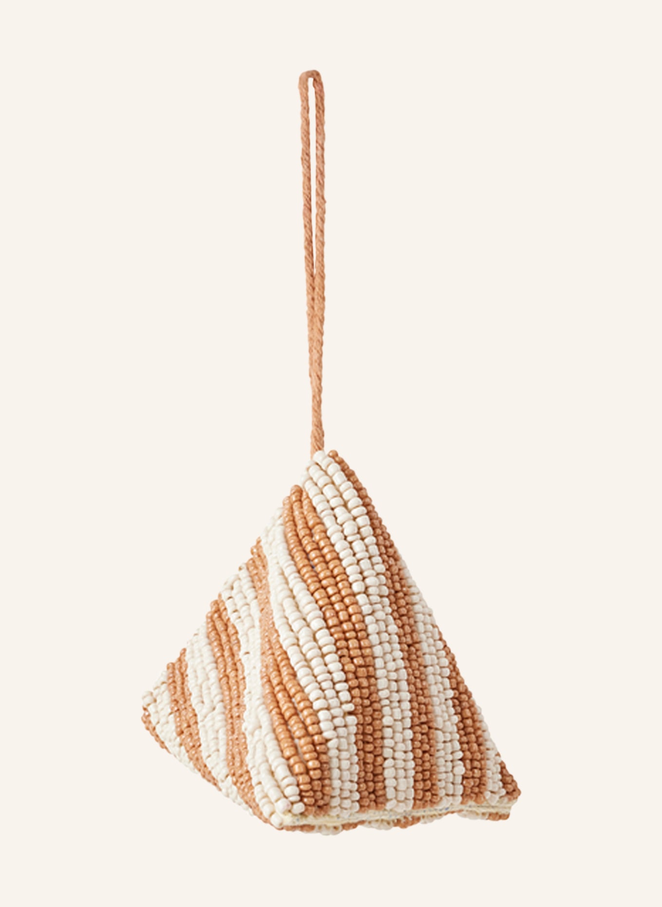 BROSTE COPENHAGEN Dekoanhänger SWEETS: CREME / BEIGE