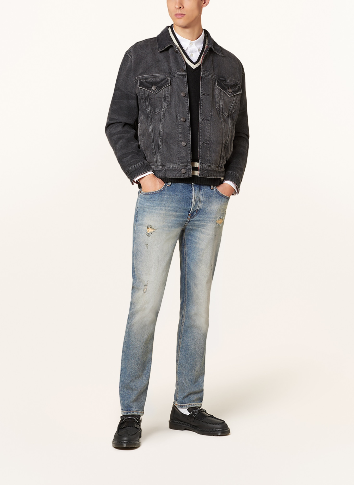POLO RALPH LAUREN Kurtka jeansowa, dwustronna, Kolor: 001 FOXDALE (Obrazek 3)