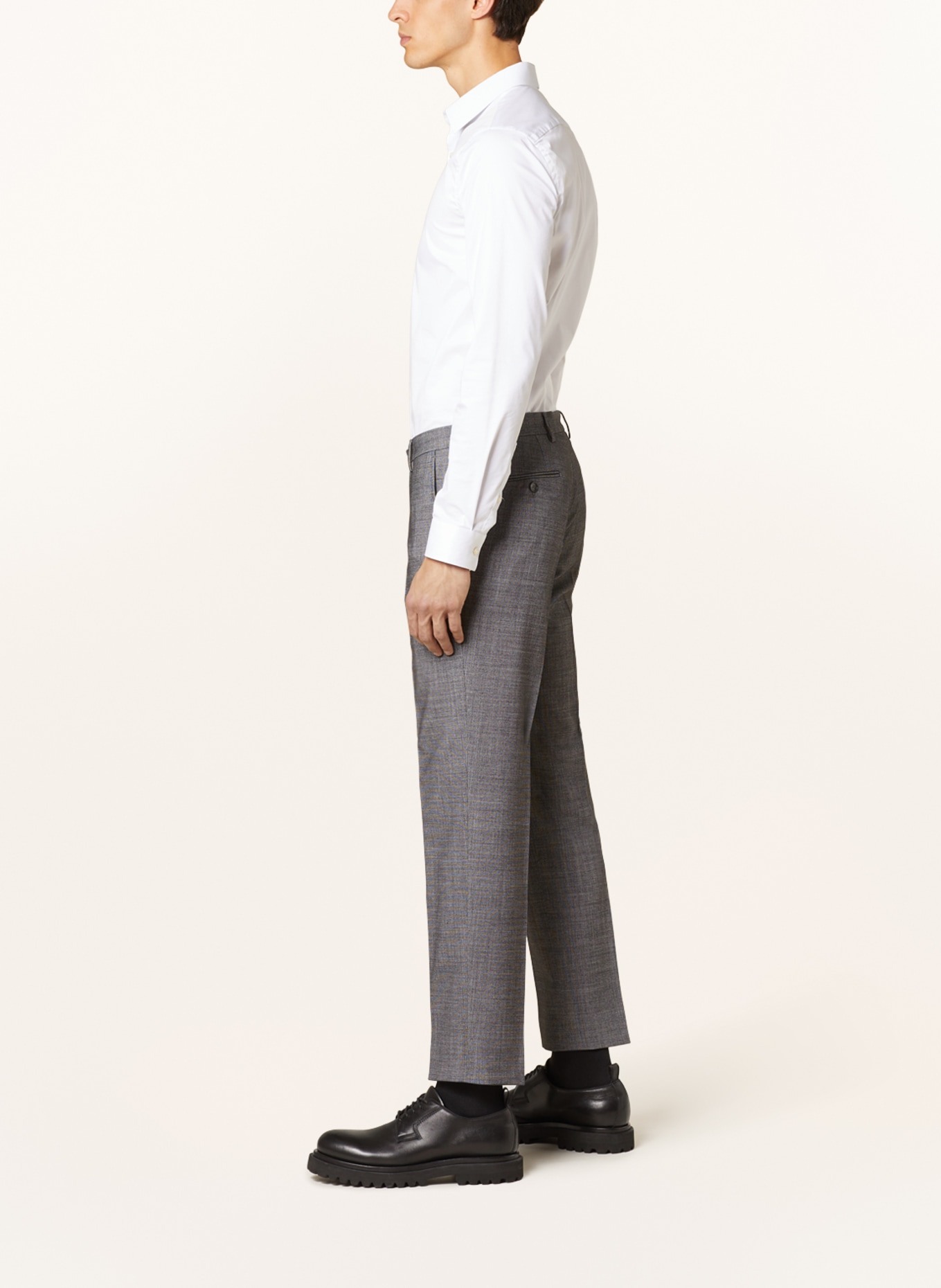 BALDESSARINI Oblekové kalhoty MASSA Slim Fit, Barva: 9526 Asphalt Melange (Obrázek 5)