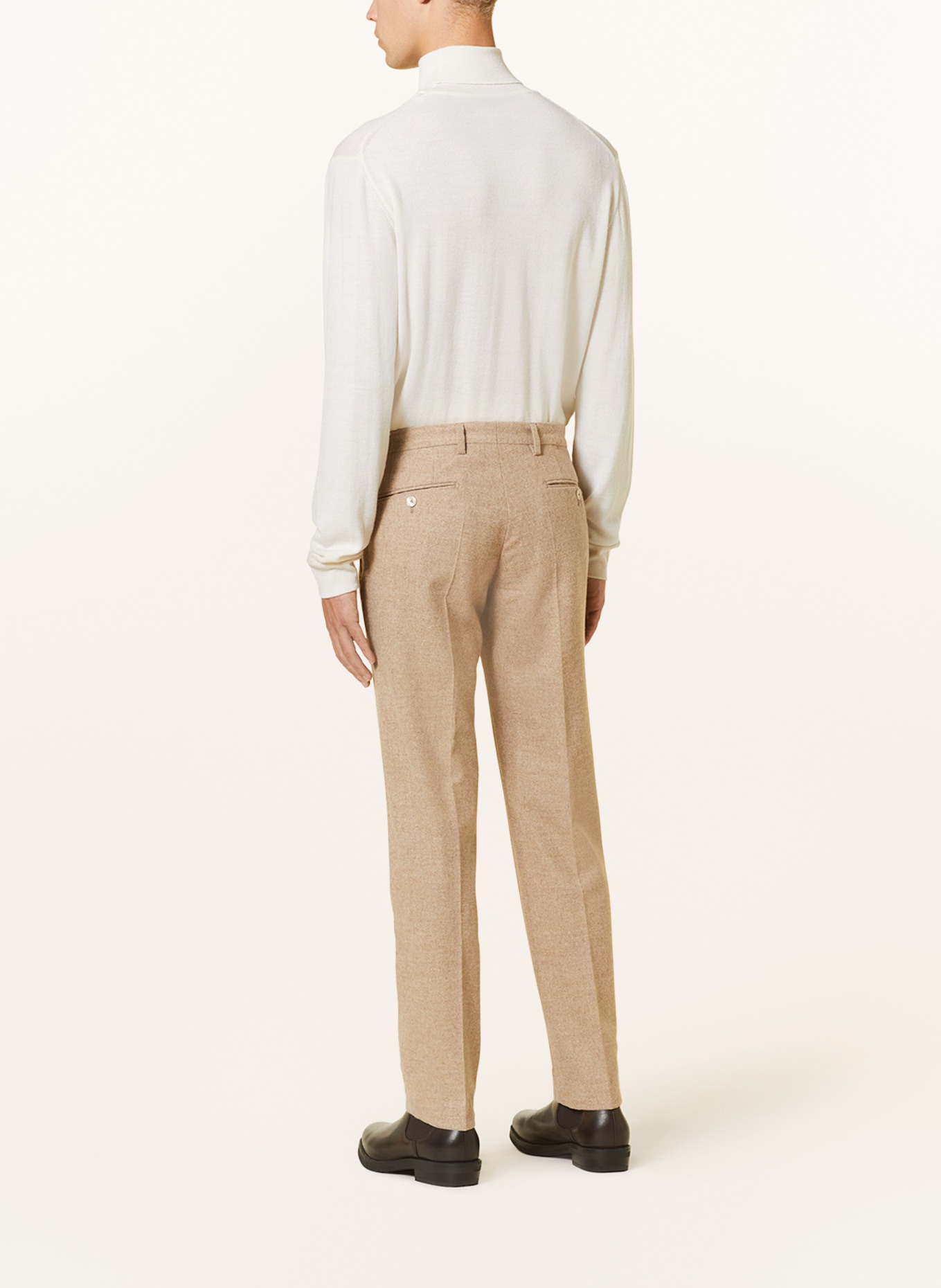 BALDESSARINI Suit trousers MASSA slim fit, Color: 8113 Beige (Image 4)