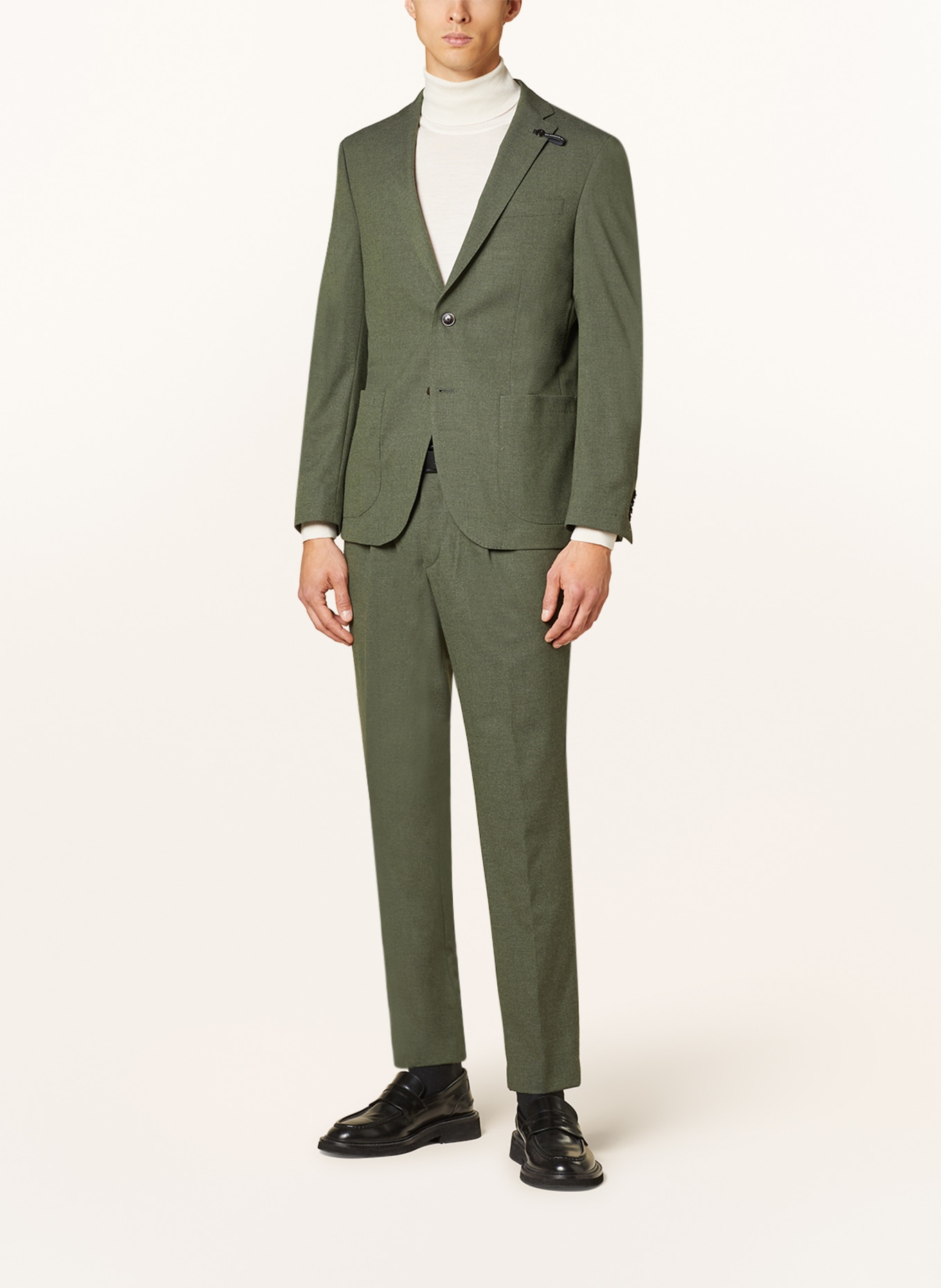 BALDESSARINI Suit jacket SURELLO slim fit, Color: 5513 Deep Lichen Green Mel. (Image 2)
