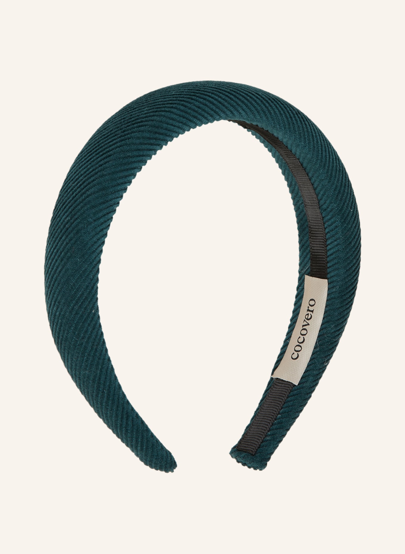 CocoVero Hairband FLORA, Color: TEAL (Image 2)