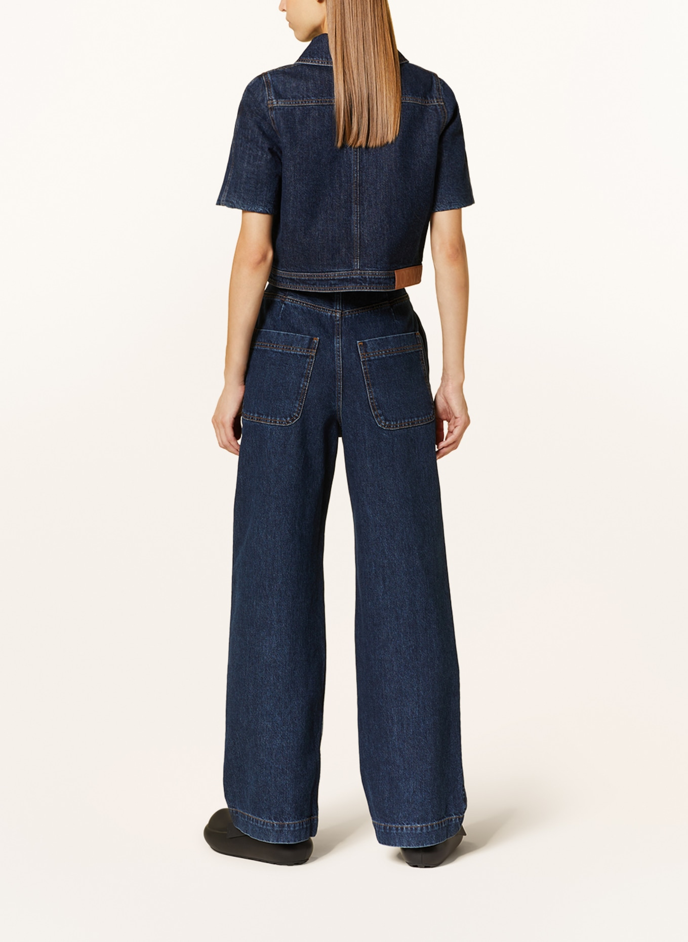 LOEWE Bluzka jeansowa, Kolor: GRANATOWY (Obrazek 3)