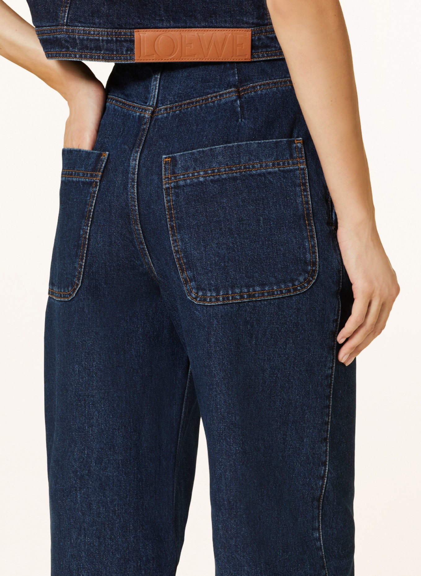 LOEWE Straight Jeans, Farbe: 2834 RAW DENIM (Bild 5)