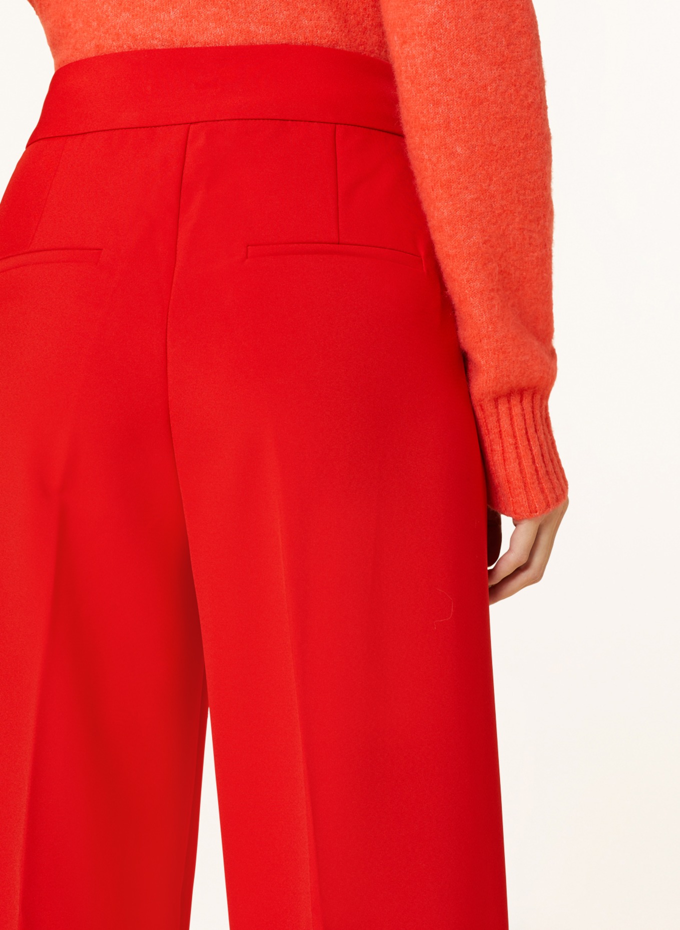 InWear Wide leg trousers ZINNIIW, Color: RED (Image 5)