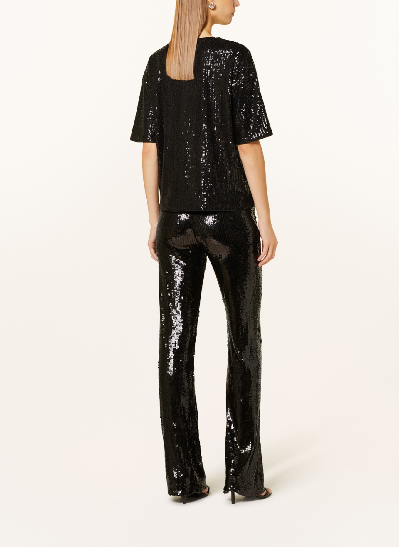 InWear T-shirt JARJARIW with sequins, Color: BLACK (Image 3)
