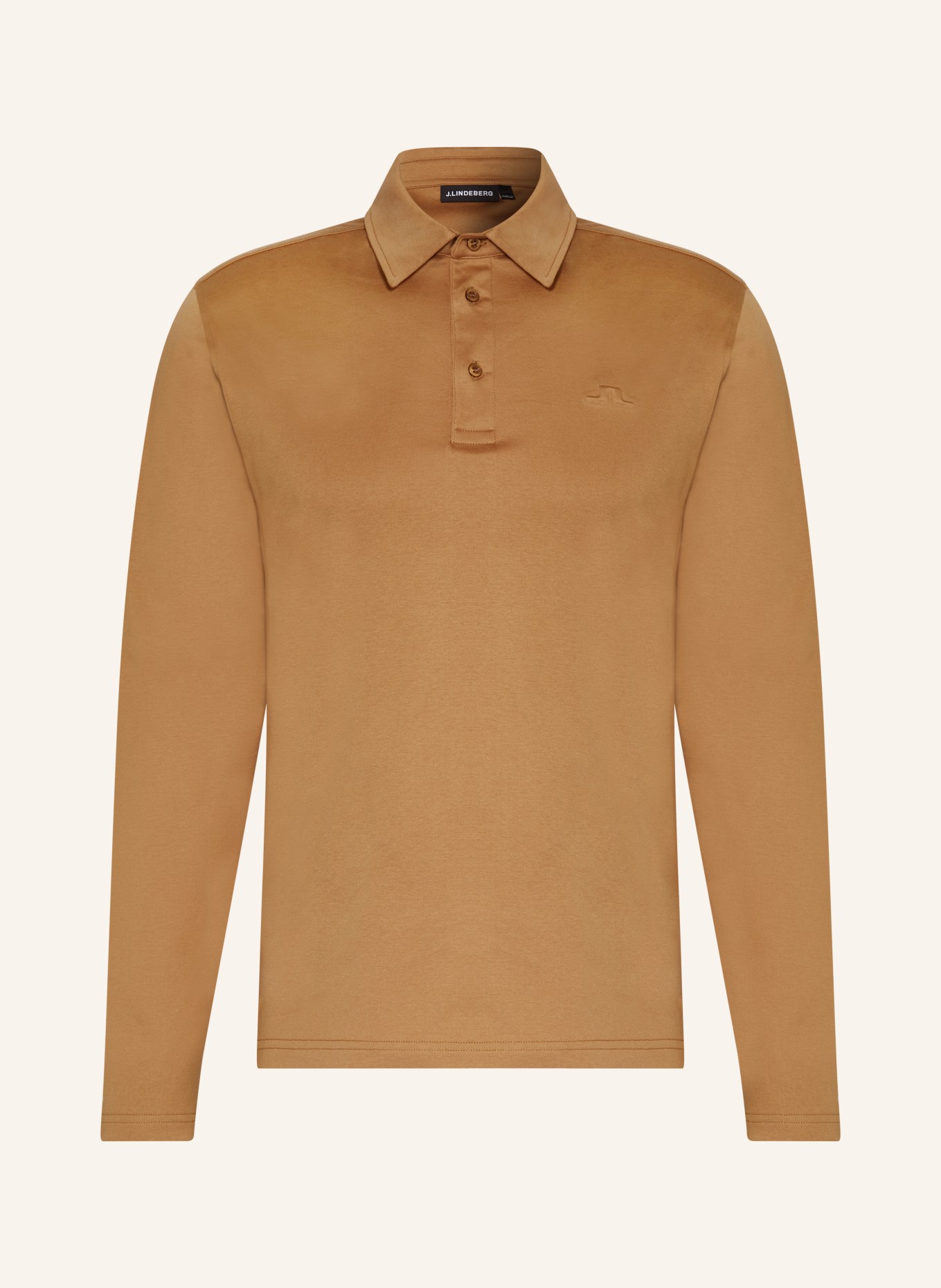 J.LINDEBERG Jersey-Poloshirt, Farbe: COGNAC (Bild 1)