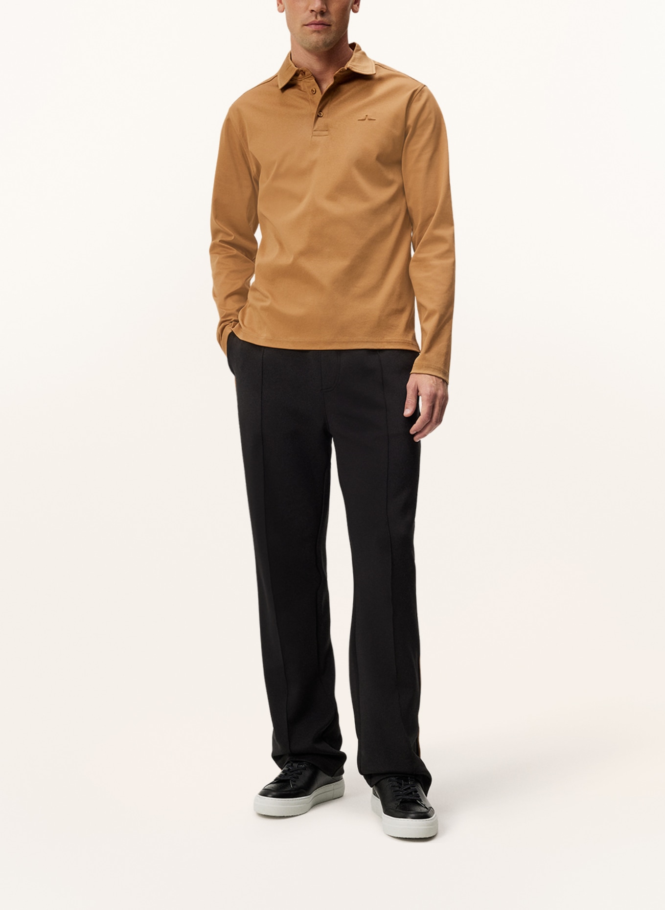 J.LINDEBERG Jersey polo shirt, Color: COGNAC (Image 2)