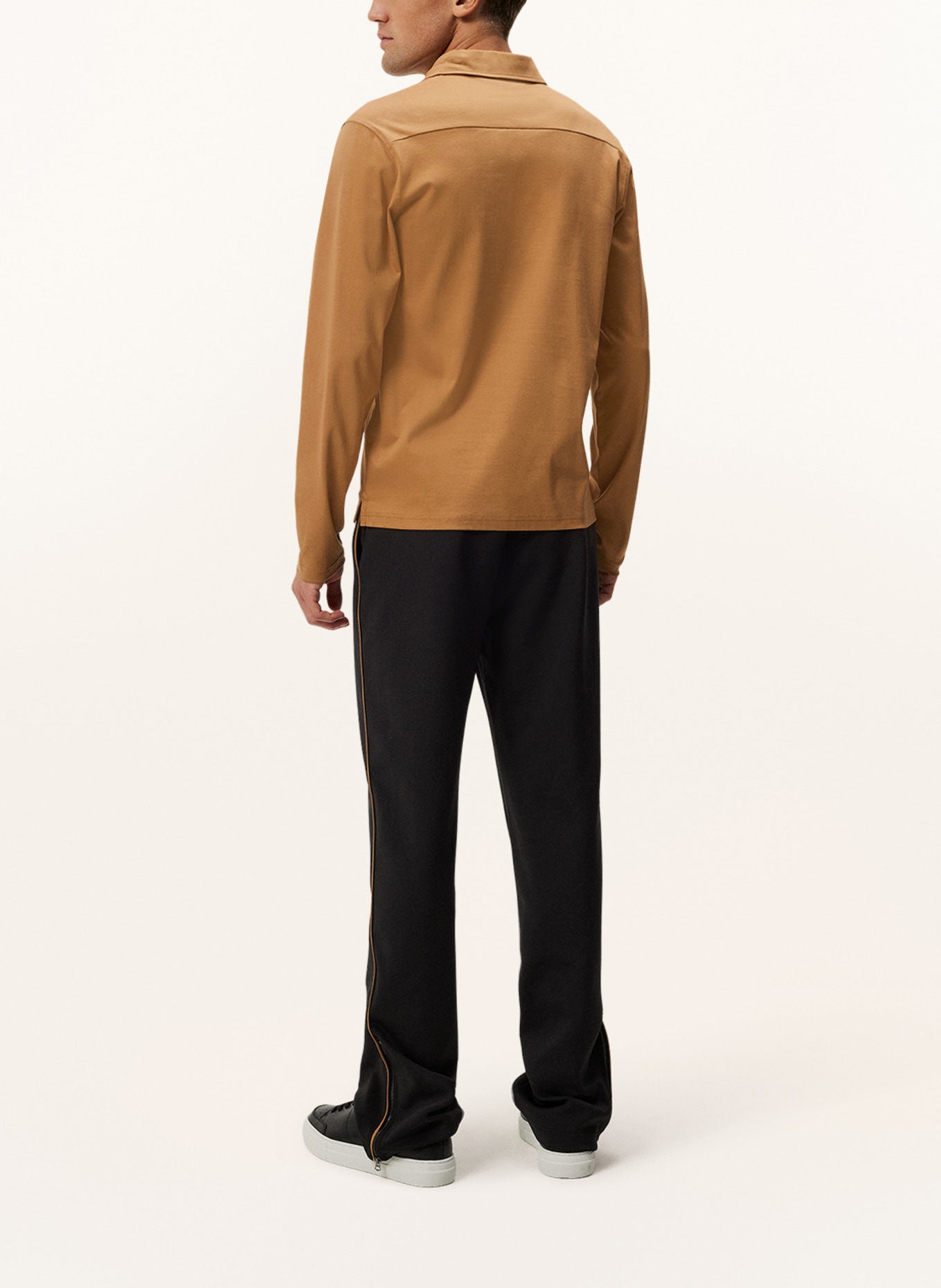 J.LINDEBERG Jersey polo shirt, Color: COGNAC (Image 3)