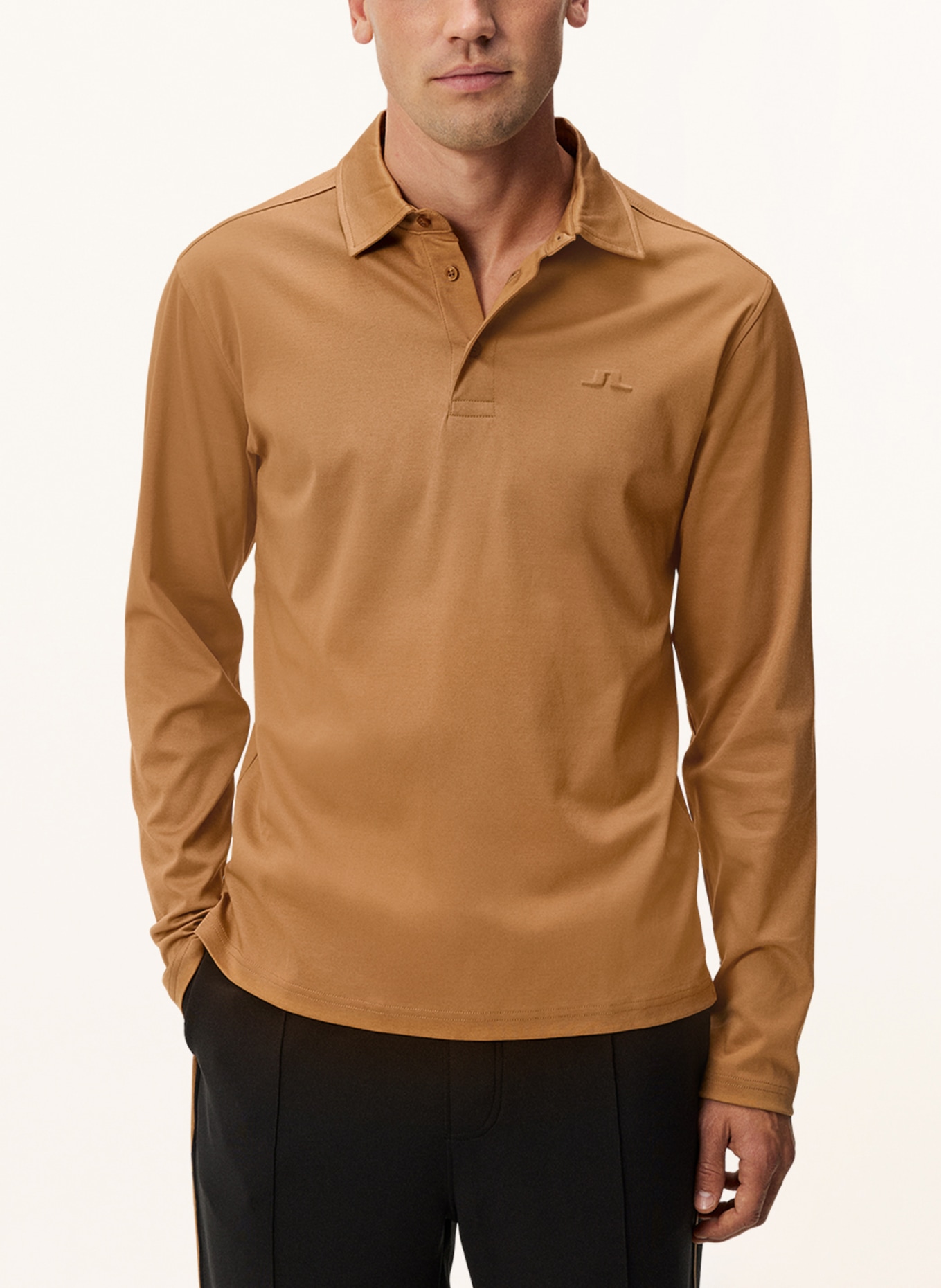 J.LINDEBERG Jersey polo shirt, Color: COGNAC (Image 4)