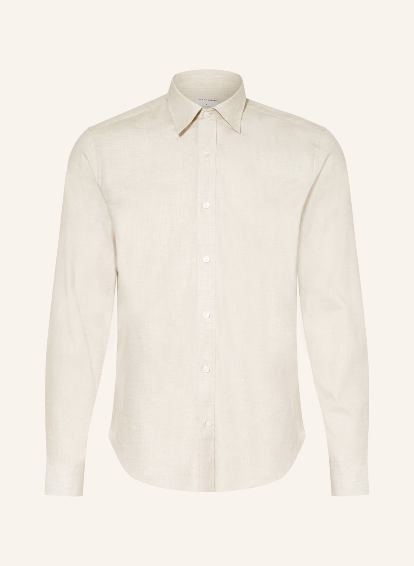 TIGER OF SWEDEN Shirt BENJAMINS comfort fit, Color: ECRU (Image 1)