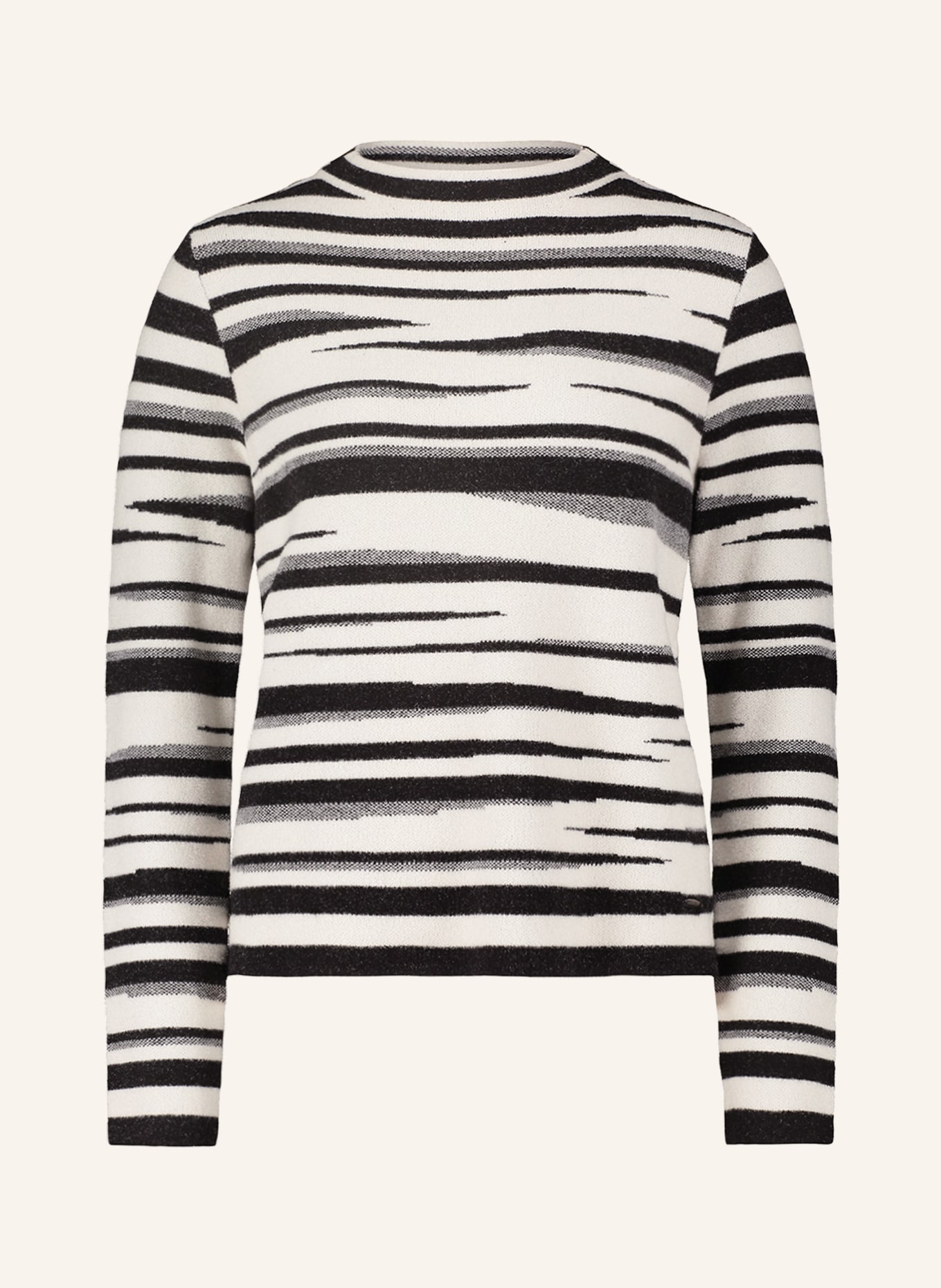 BETTY&CO Sweater, Color: CREAM/ BLACK (Image 1)