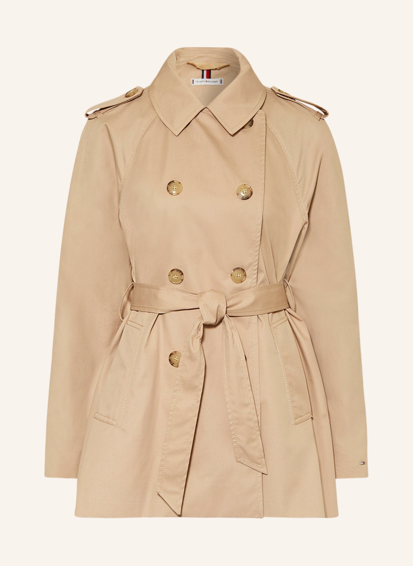 TOMMY HILFIGER Trench coat, Color: BEIGE (Image 1)