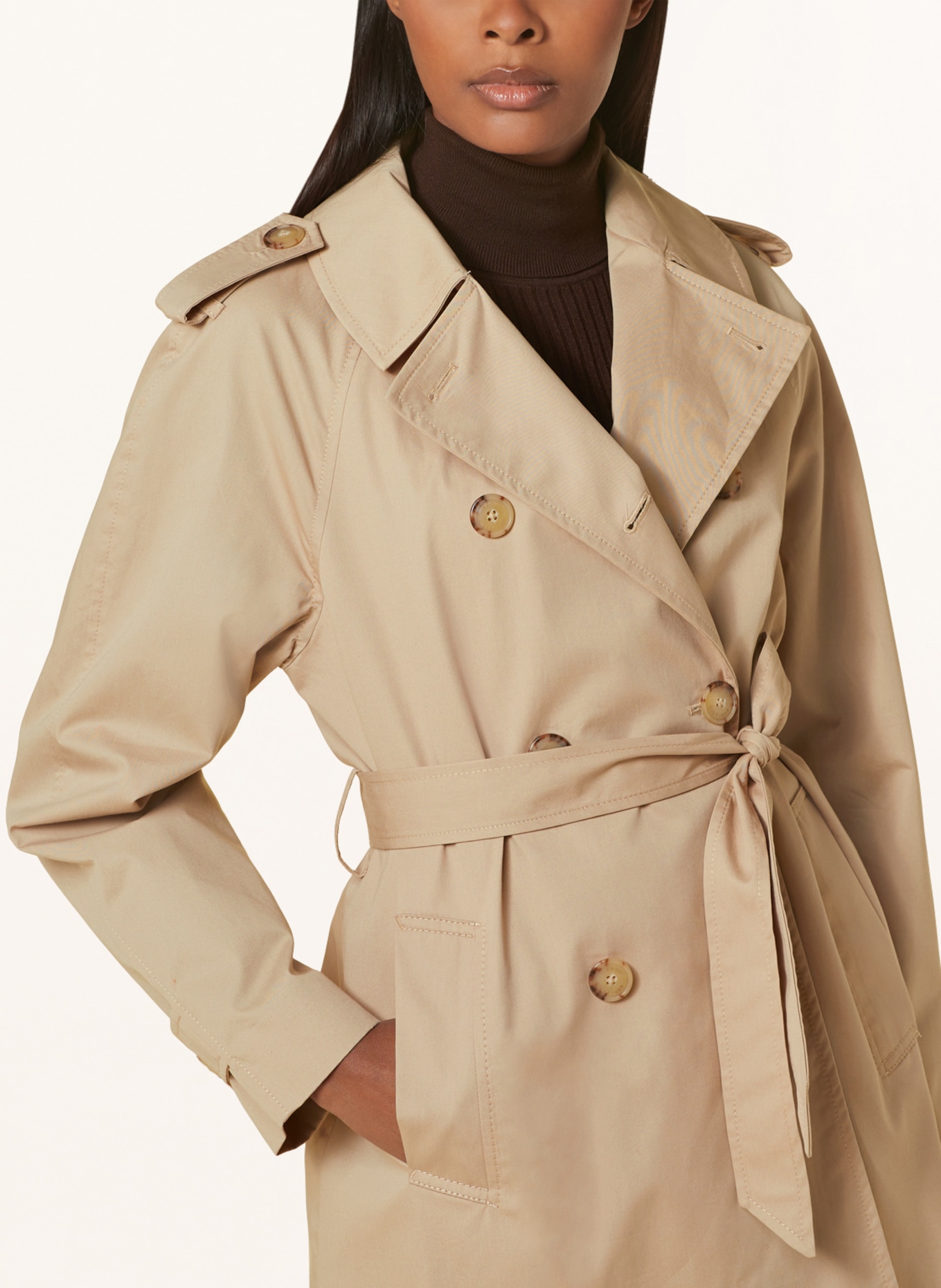 TOMMY HILFIGER Trench coat, Color: BEIGE (Image 4)