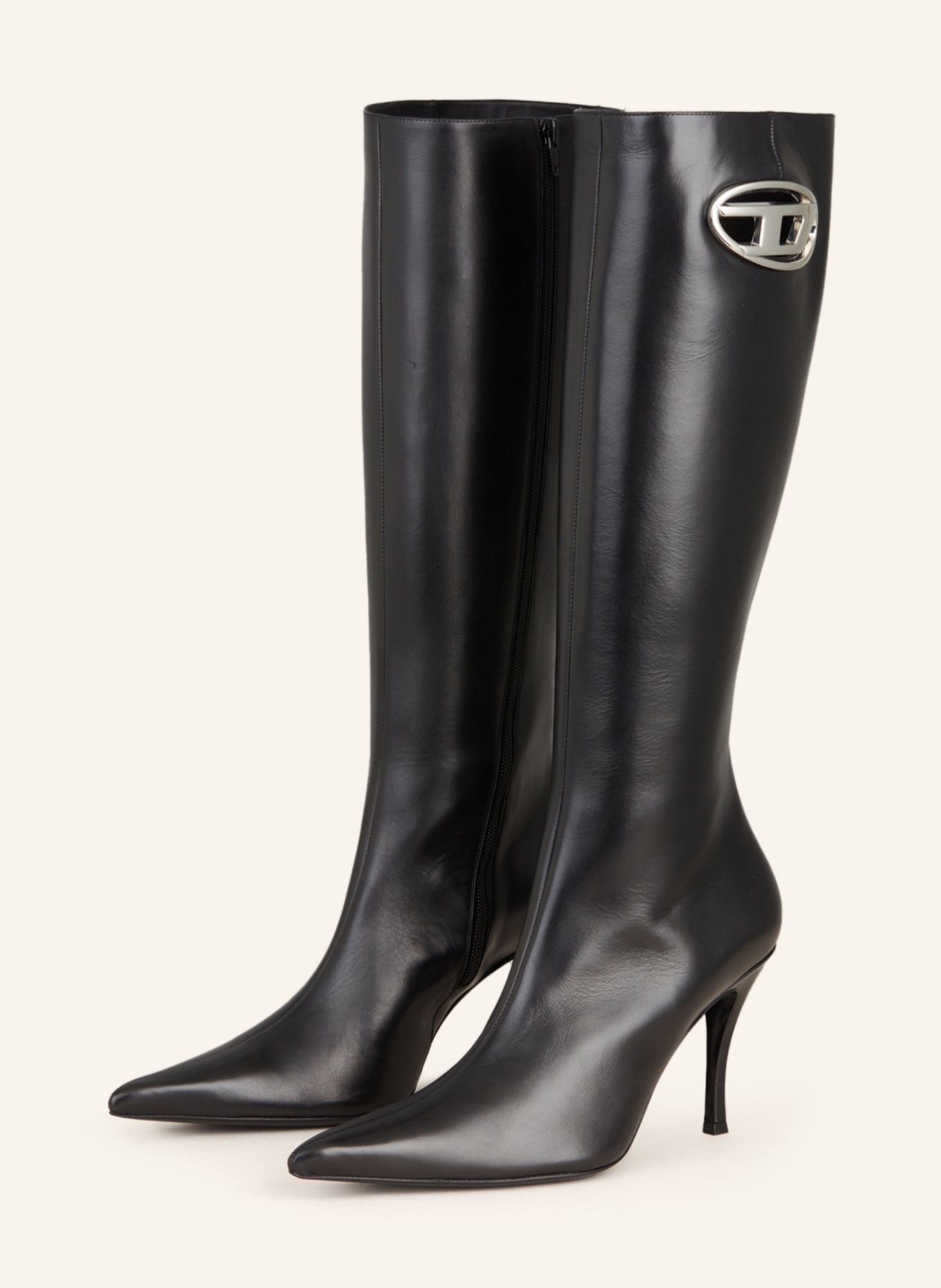 DIESEL Boots D-VENUS, Color: BLACK (Image 1)