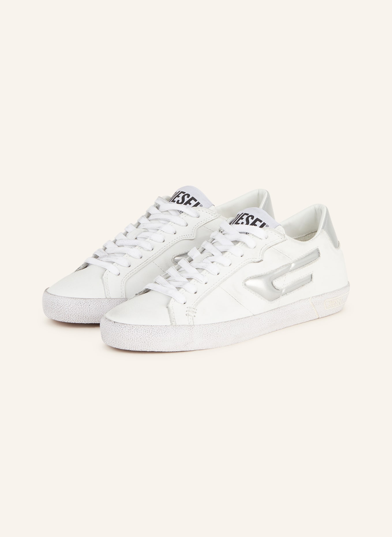 DIESEL Sneakers S-LEROJI, Color: WHITE/ SILVER (Image 1)