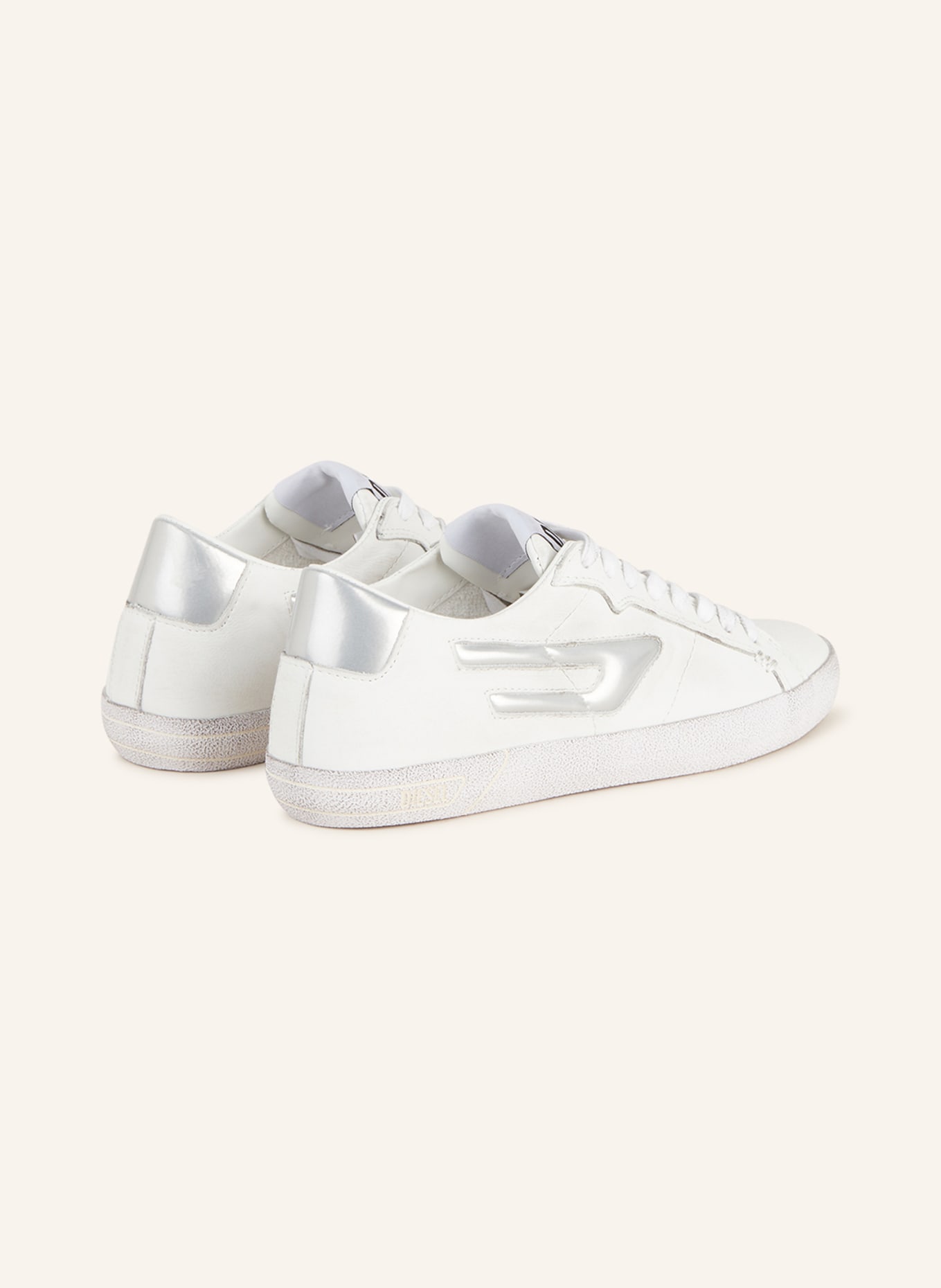 DIESEL Sneakers S-LEROJI, Color: WHITE/ SILVER (Image 2)