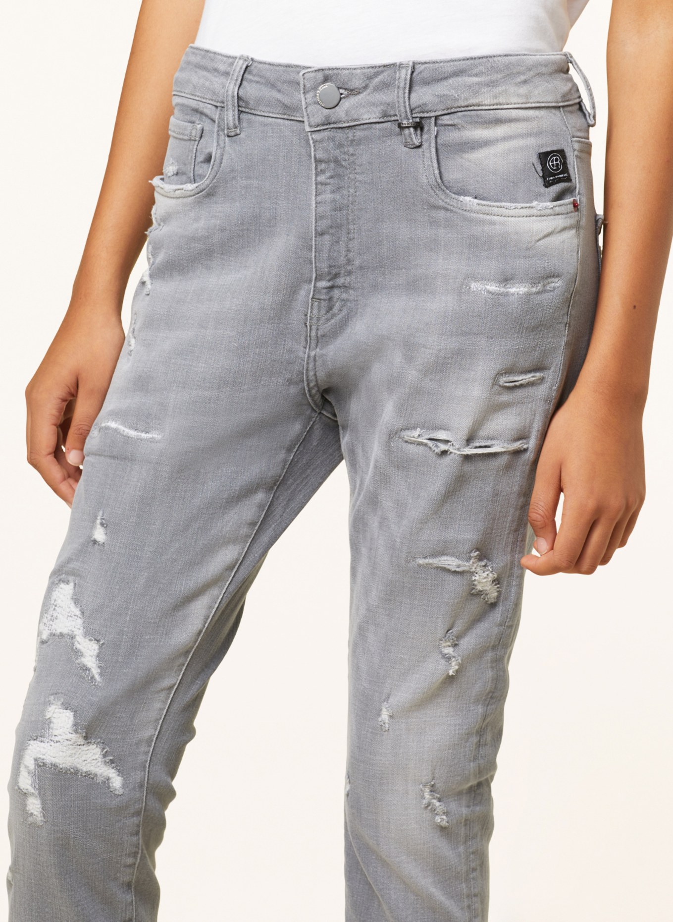 ELIAS RUMELIS Boyfriend jeans LANI, Color: 676 pale grey (Image 5)