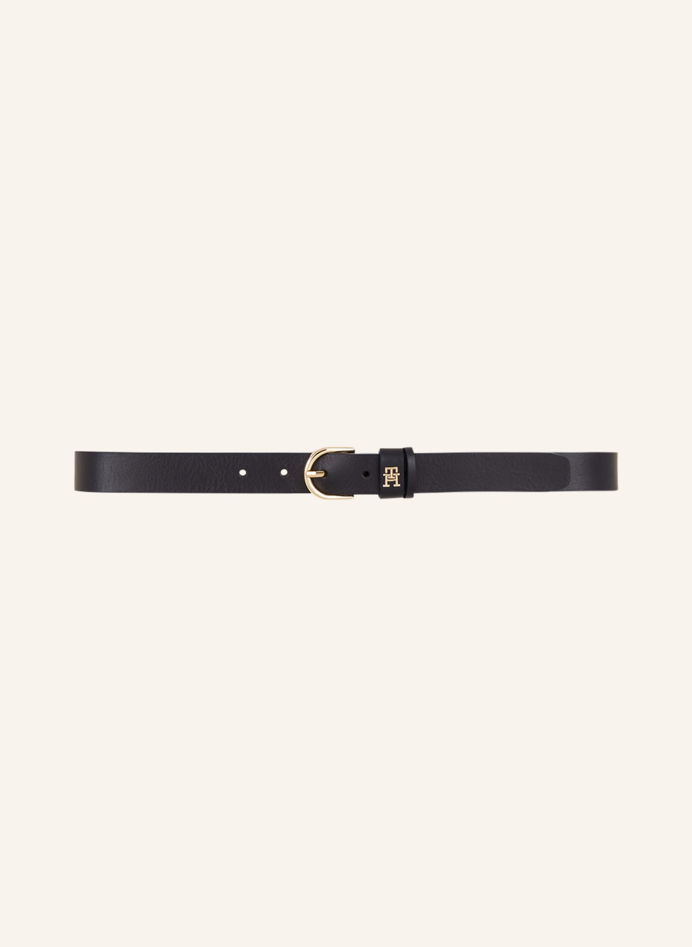 TOMMY HILFIGER Leather belt, Color: DARK BLUE (Image 2)