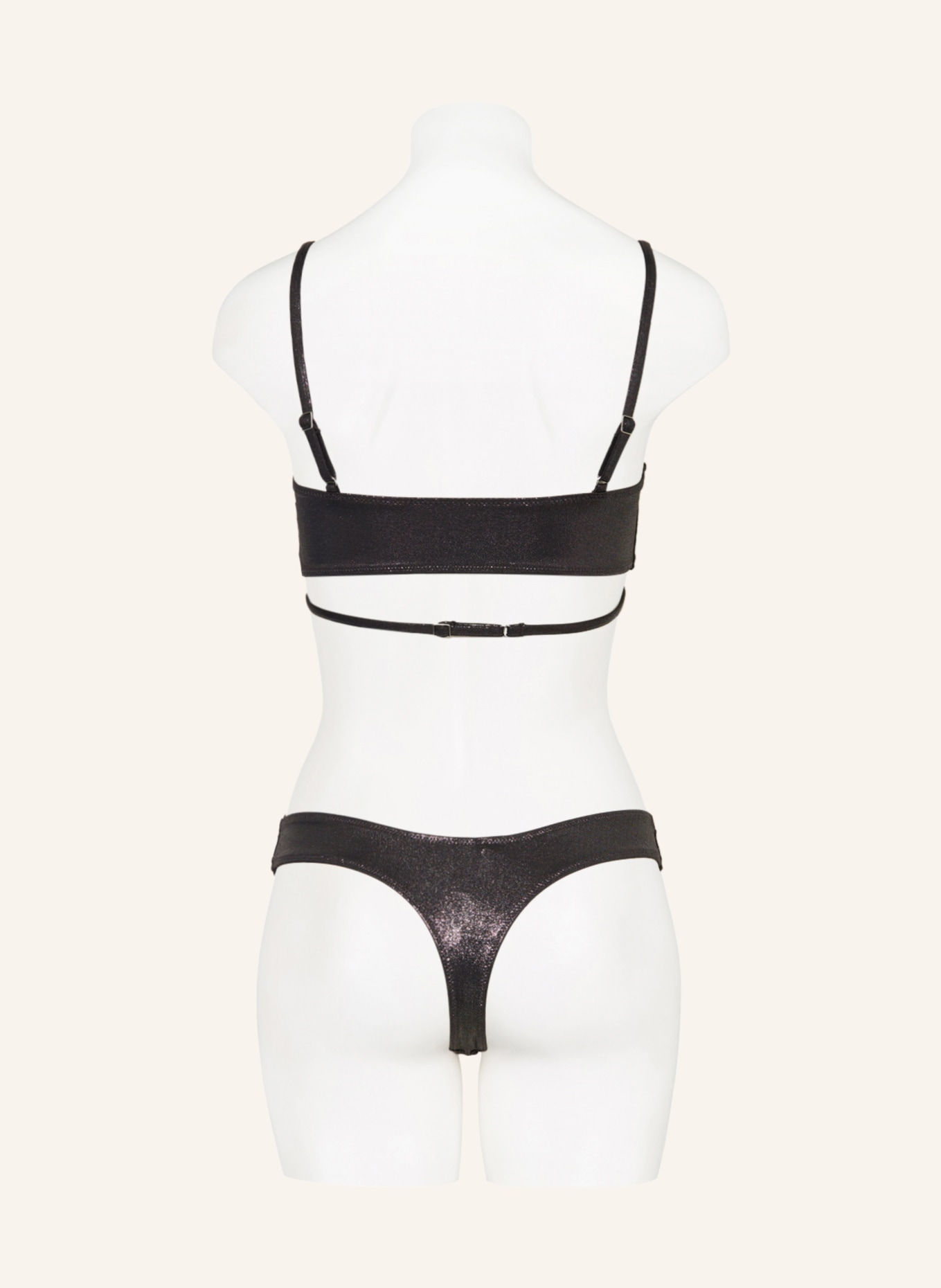 Calvin Klein Brazilian bikini bottoms CK FESTIVE, Color: BLACK (Image 3)