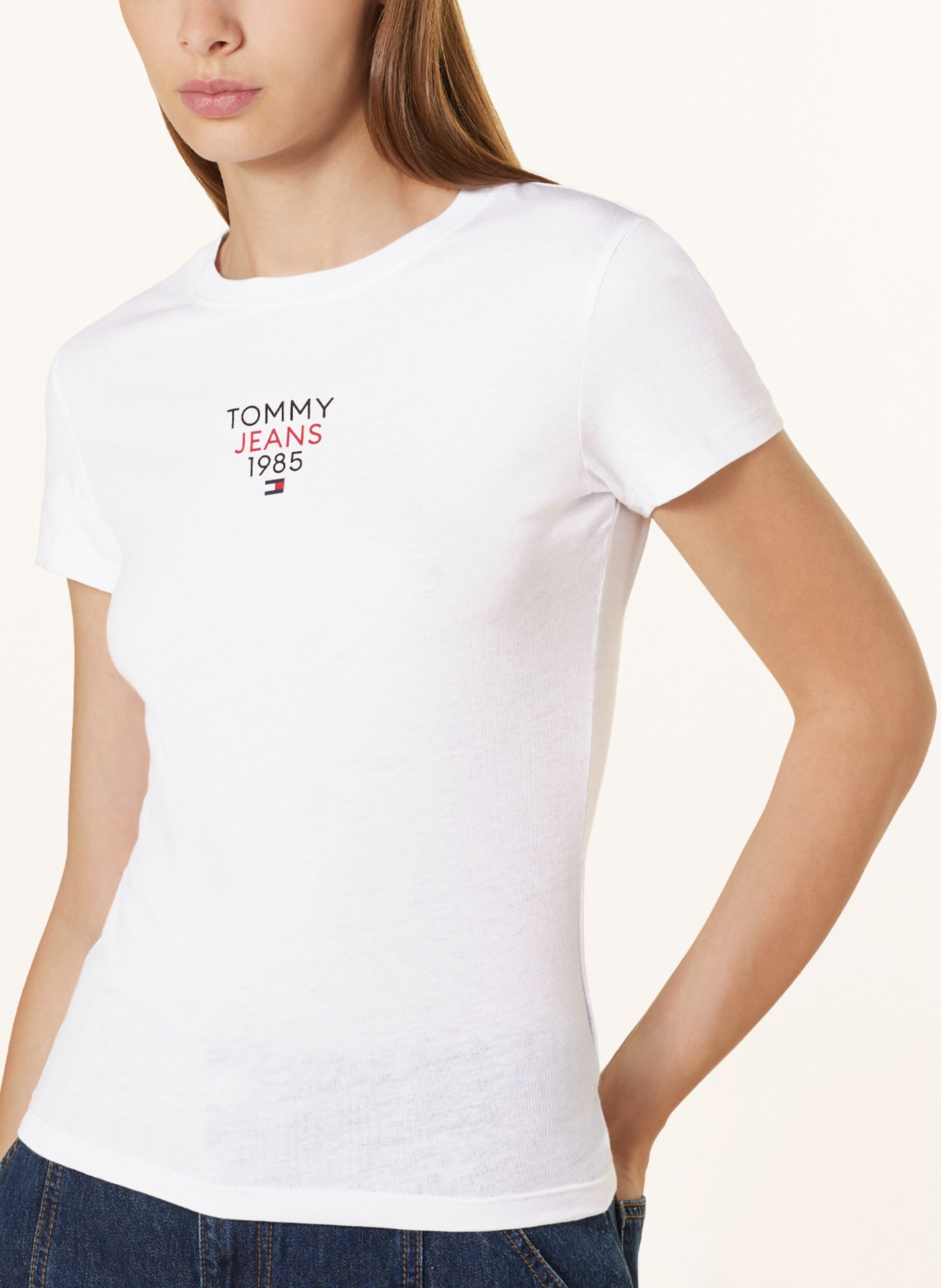 TOMMY JEANS T-shirt, Color: WHITE (Image 4)
