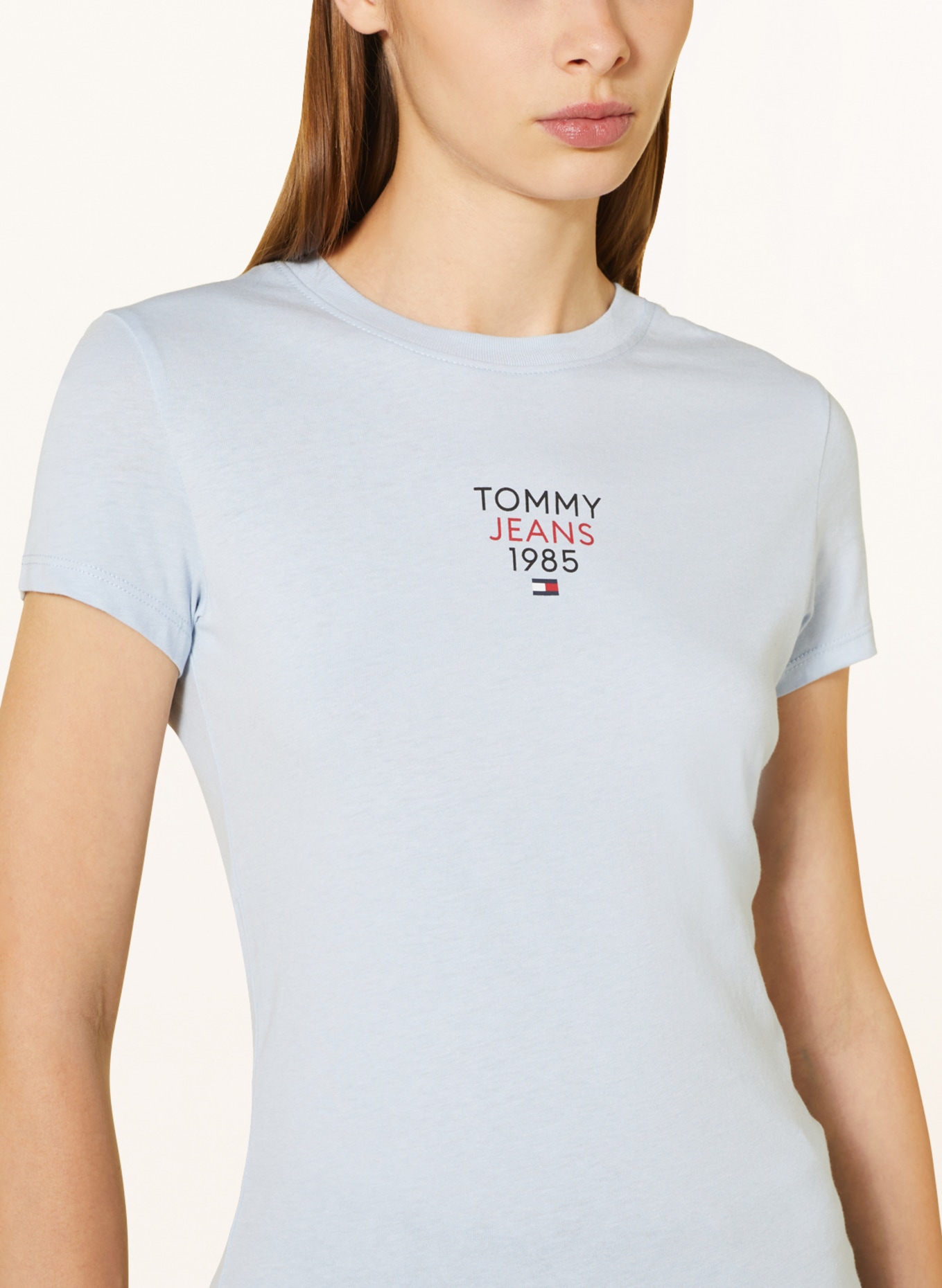 TOMMY JEANS T-shirt, Color: LIGHT BLUE (Image 4)