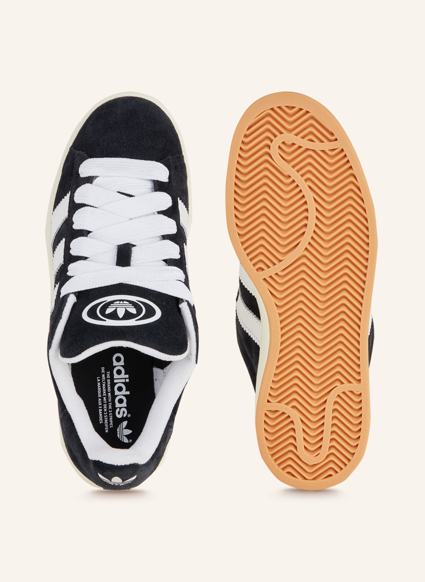 adidas Originals Sneakersy CAMPUS 00S, Kolor: CZARNY/ BIAŁY (Obrazek 5)