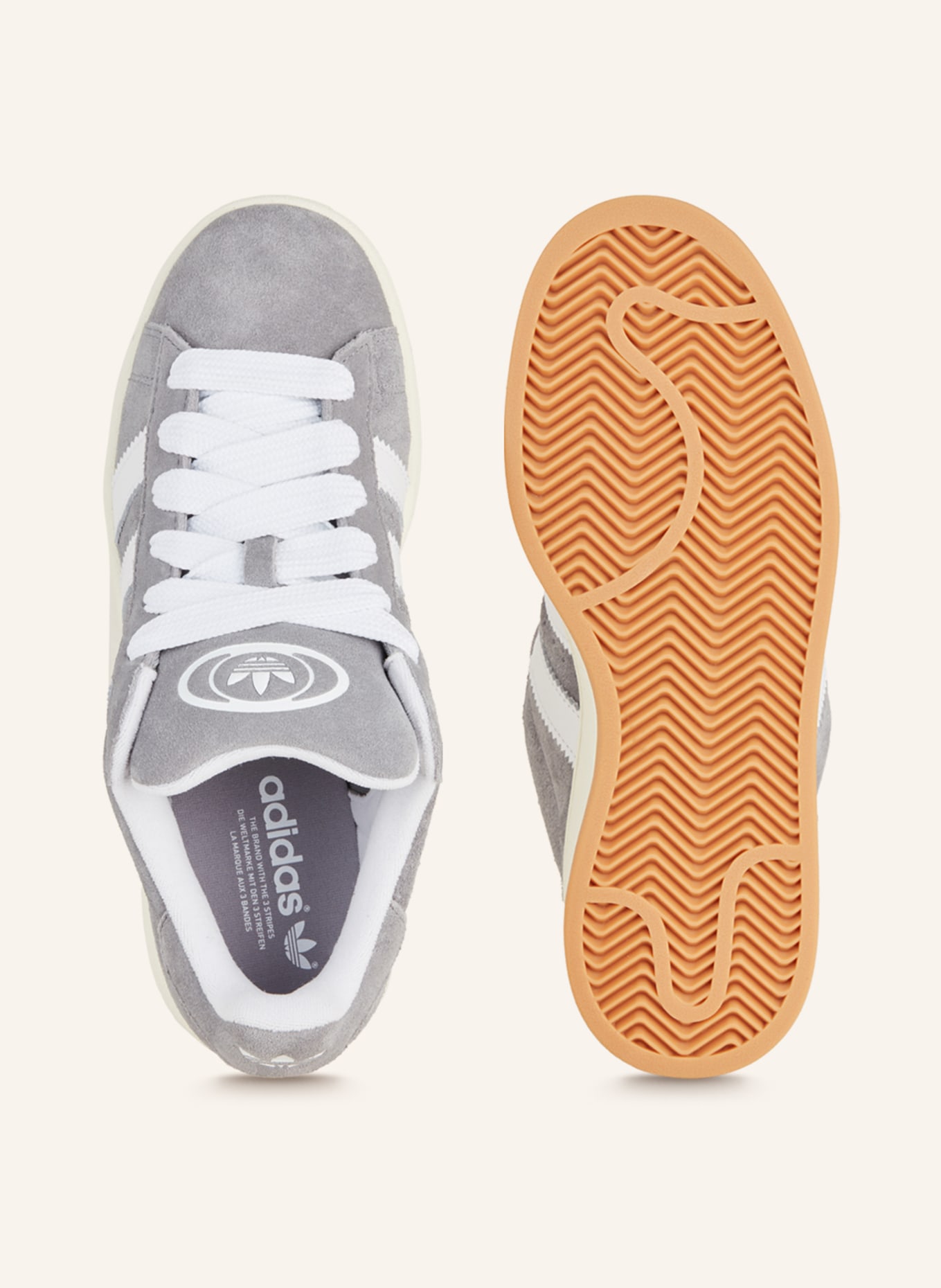 adidas Originals Sneakersy CAMPUS 00S, Barva: ŠEDÁ/ BÍLÁ (Obrázek 5)
