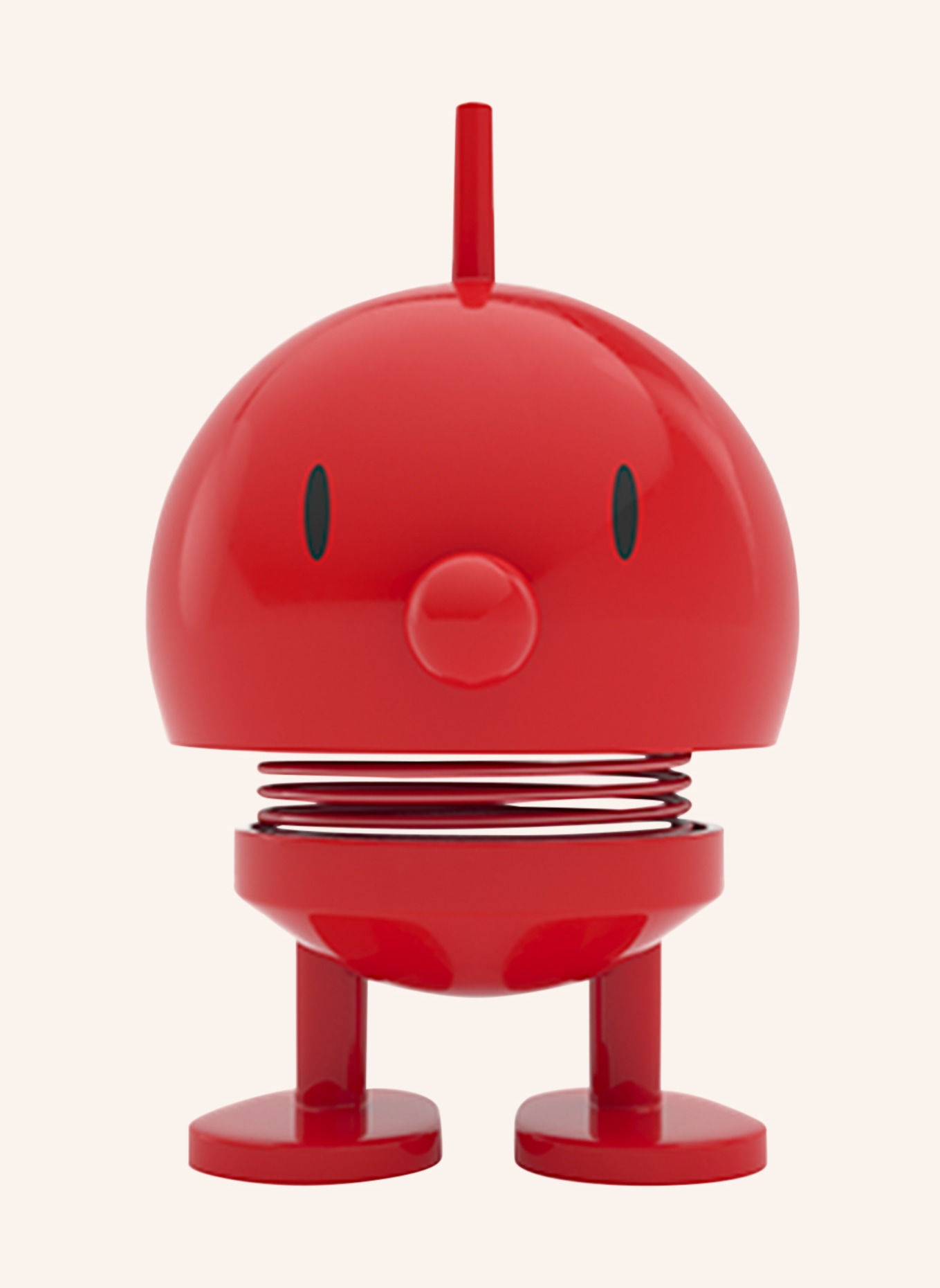 Hoptimist Decorative figurine BUMBLE SMALL, Color: RED (Image 1)
