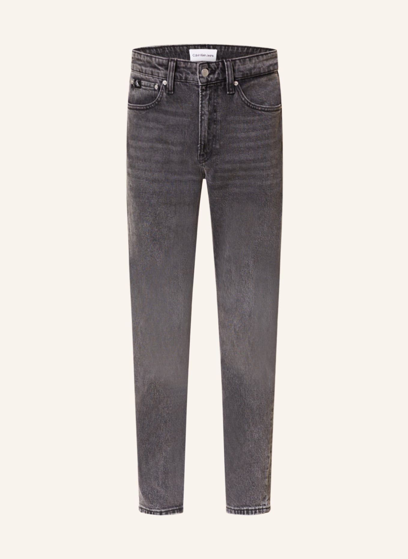 Calvin Klein Jeans Jeans Slim Taper grau in Fit