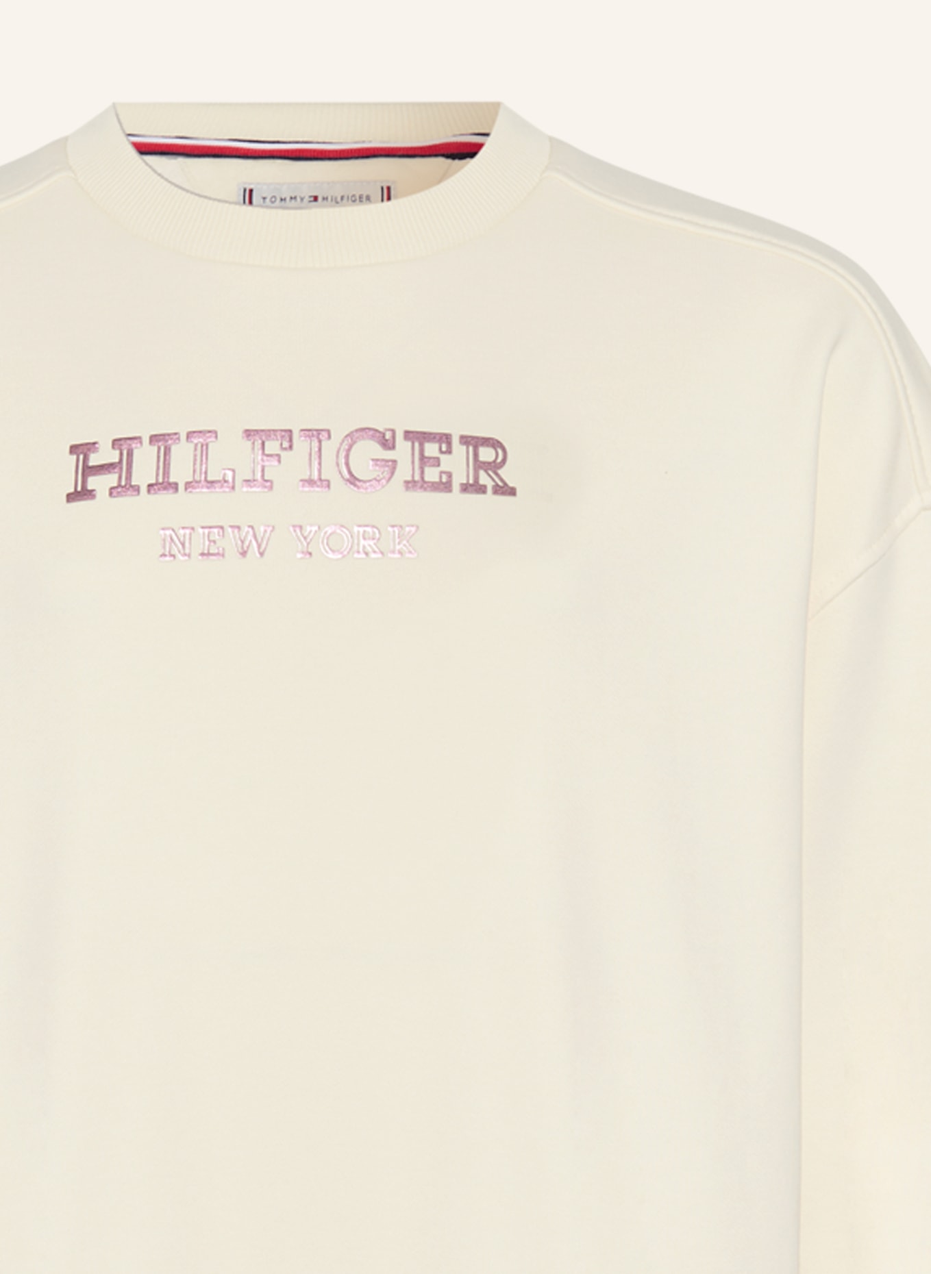 TOMMY HILFIGER Bluza nierozpinana, Kolor: KREMOWY/ LILA (Obrazek 3)