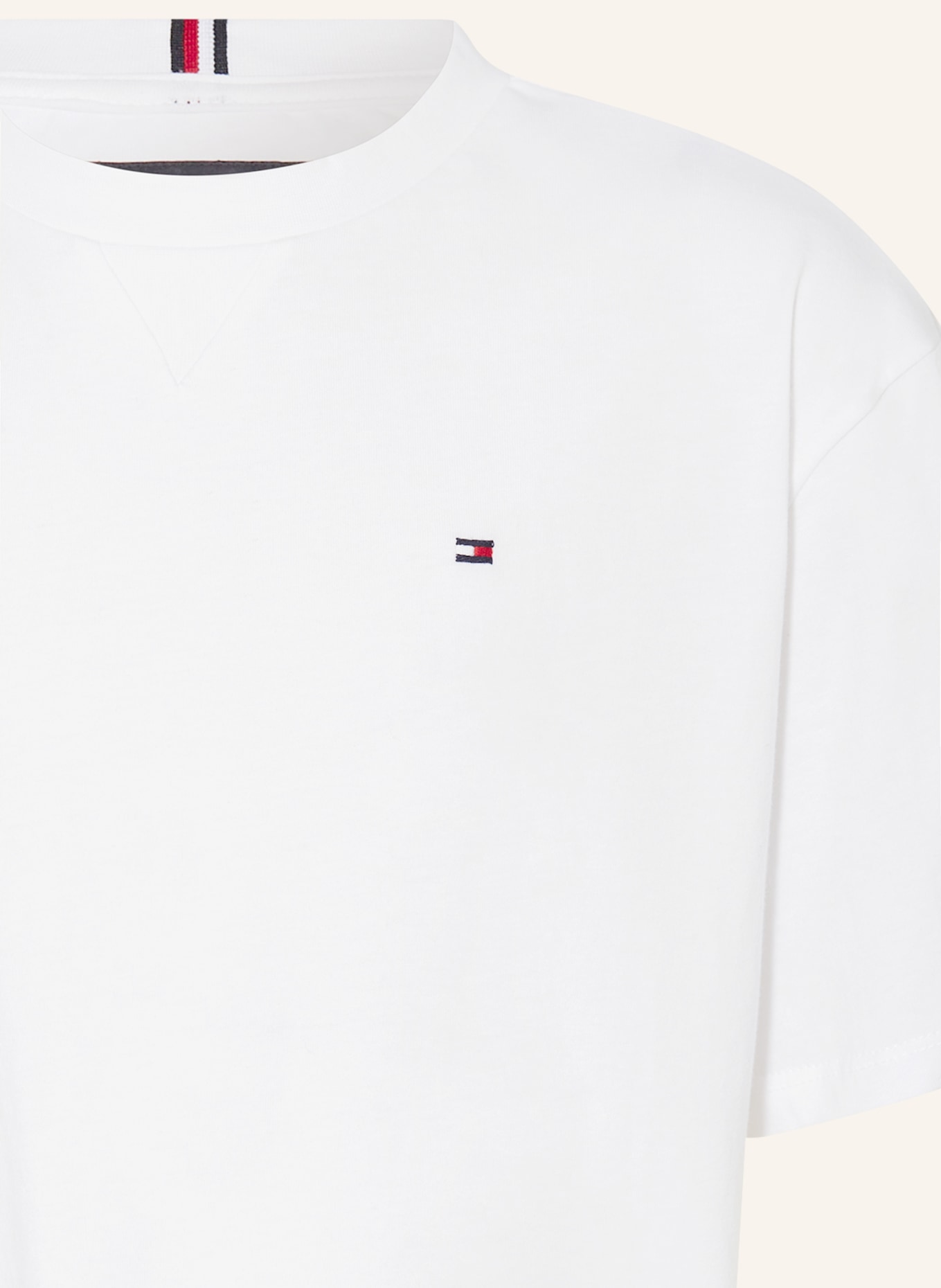 TOMMY HILFIGER T-Shirt ESSENTIAL, Farbe: WEISS (Bild 3)