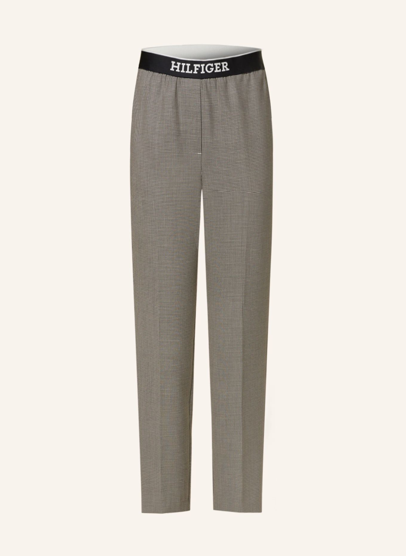 TOMMY HILFIGER 7/8 pants, Color: DARK BROWN/ CAMEL/ BLACK (Image 1)