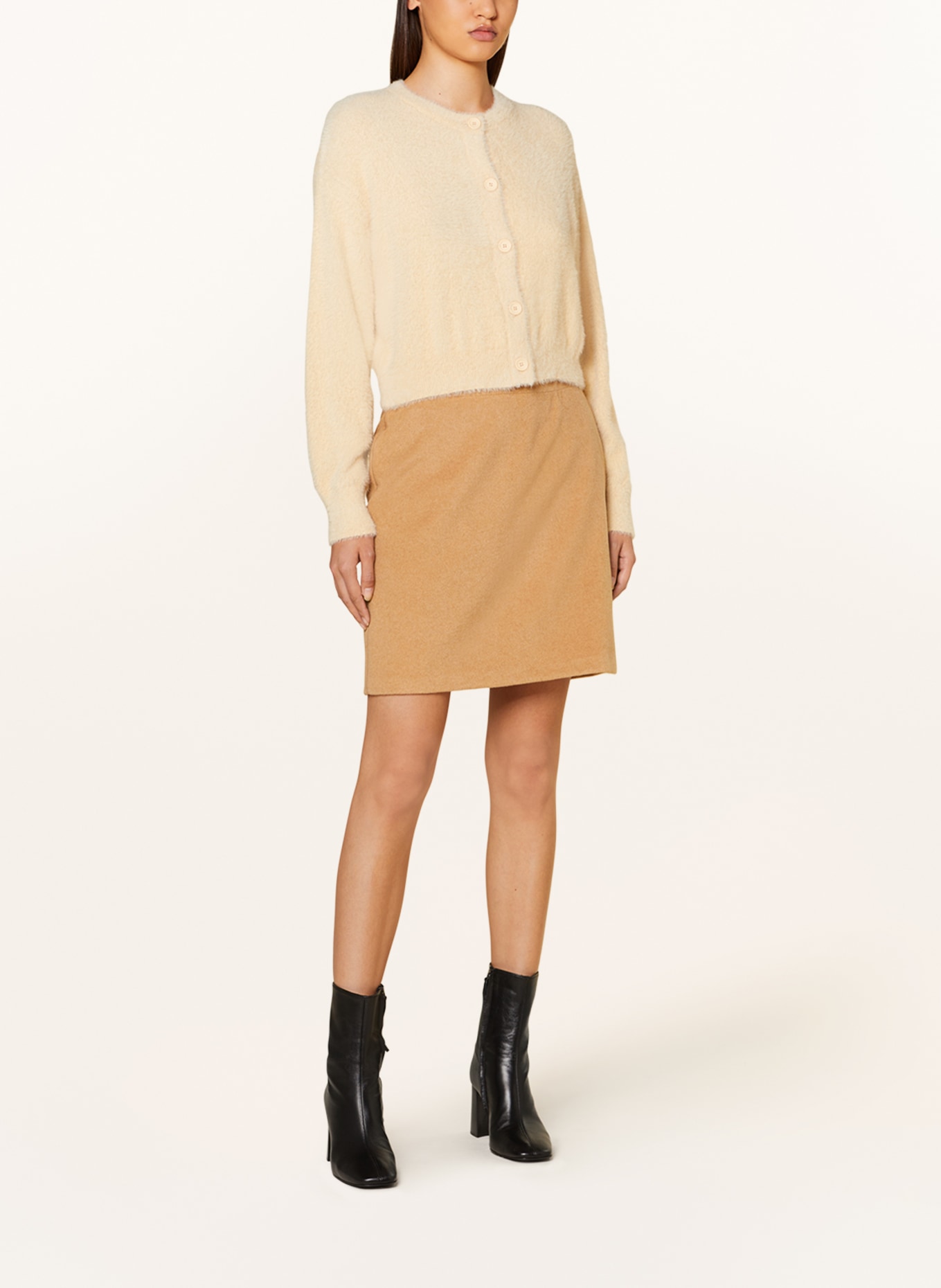 CARTOON Skirt, Color: CAMEL (Image 2)