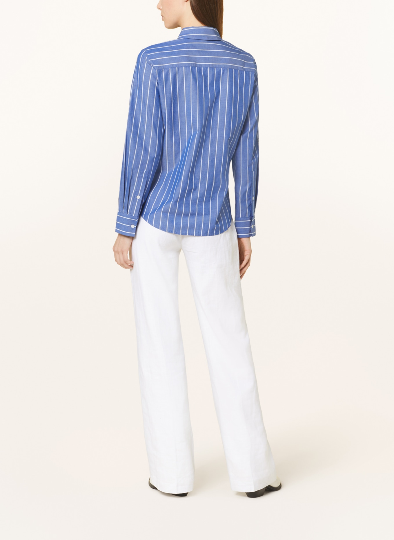TOMMY HILFIGER Shirt blouse, Color: BLUE/ WHITE (Image 3)