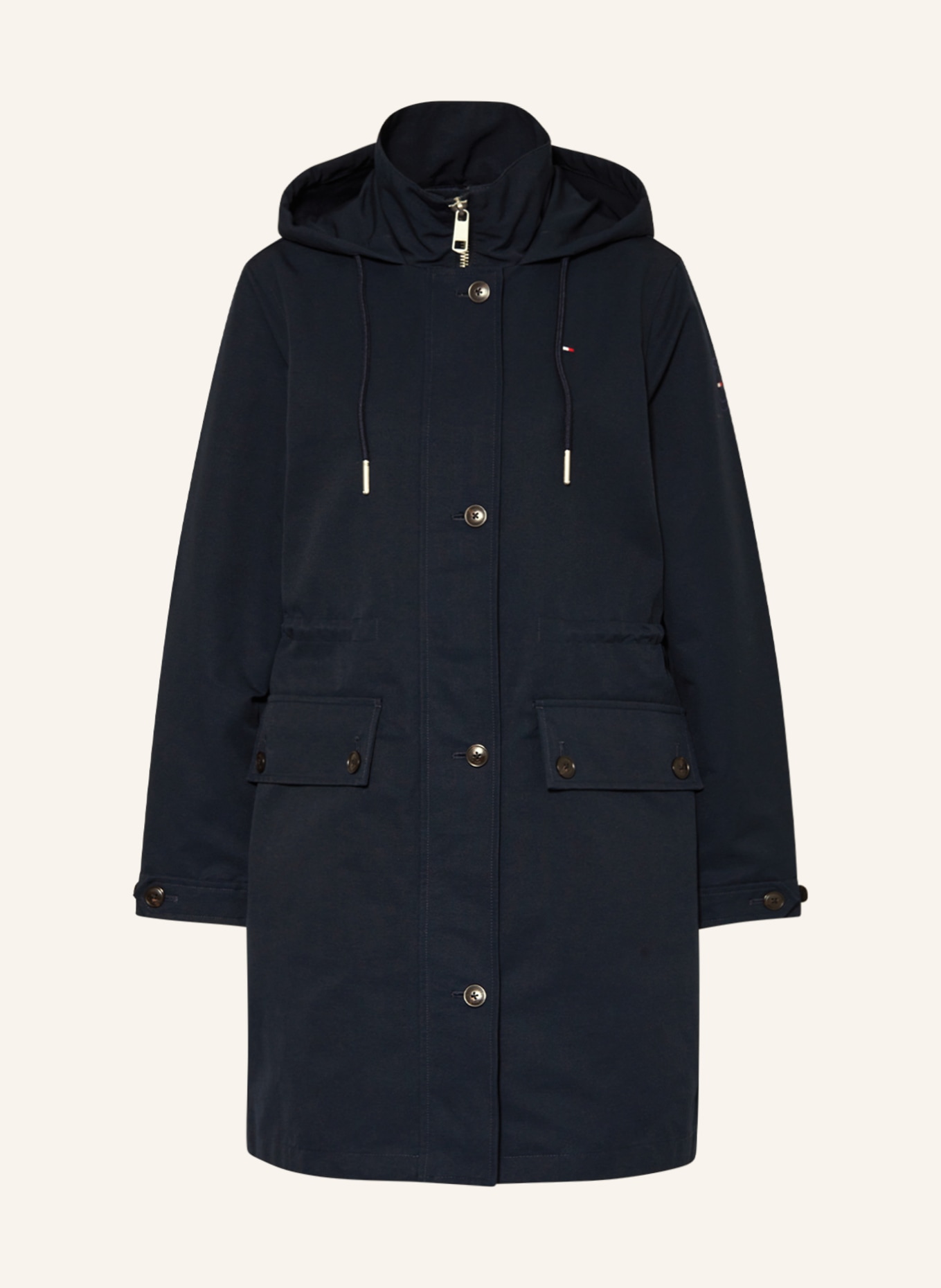 TOMMY HILFIGER parka: BLEU FONCÉ