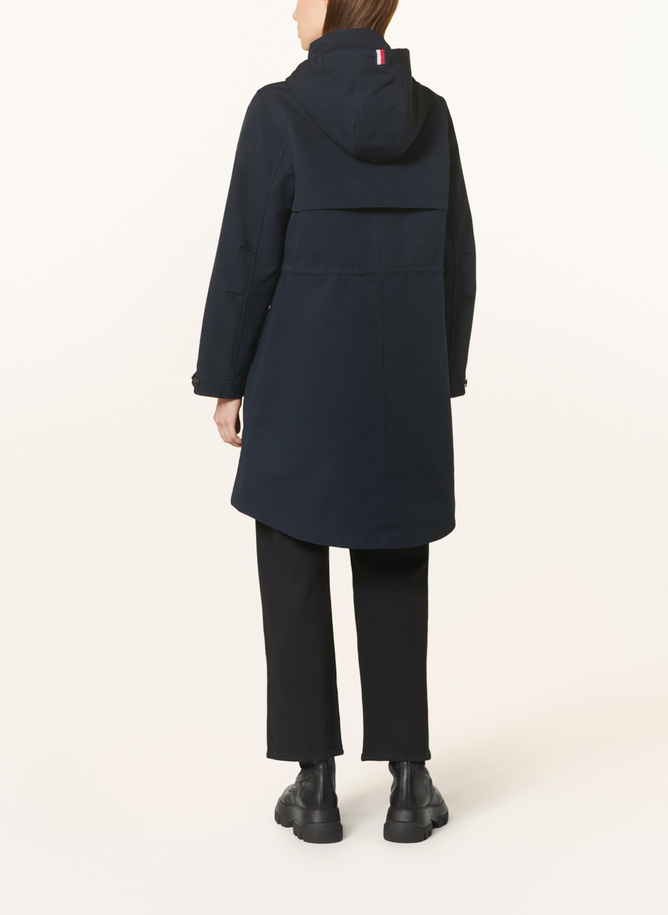 TOMMY HILFIGER parka: BLEU FONCÉ
