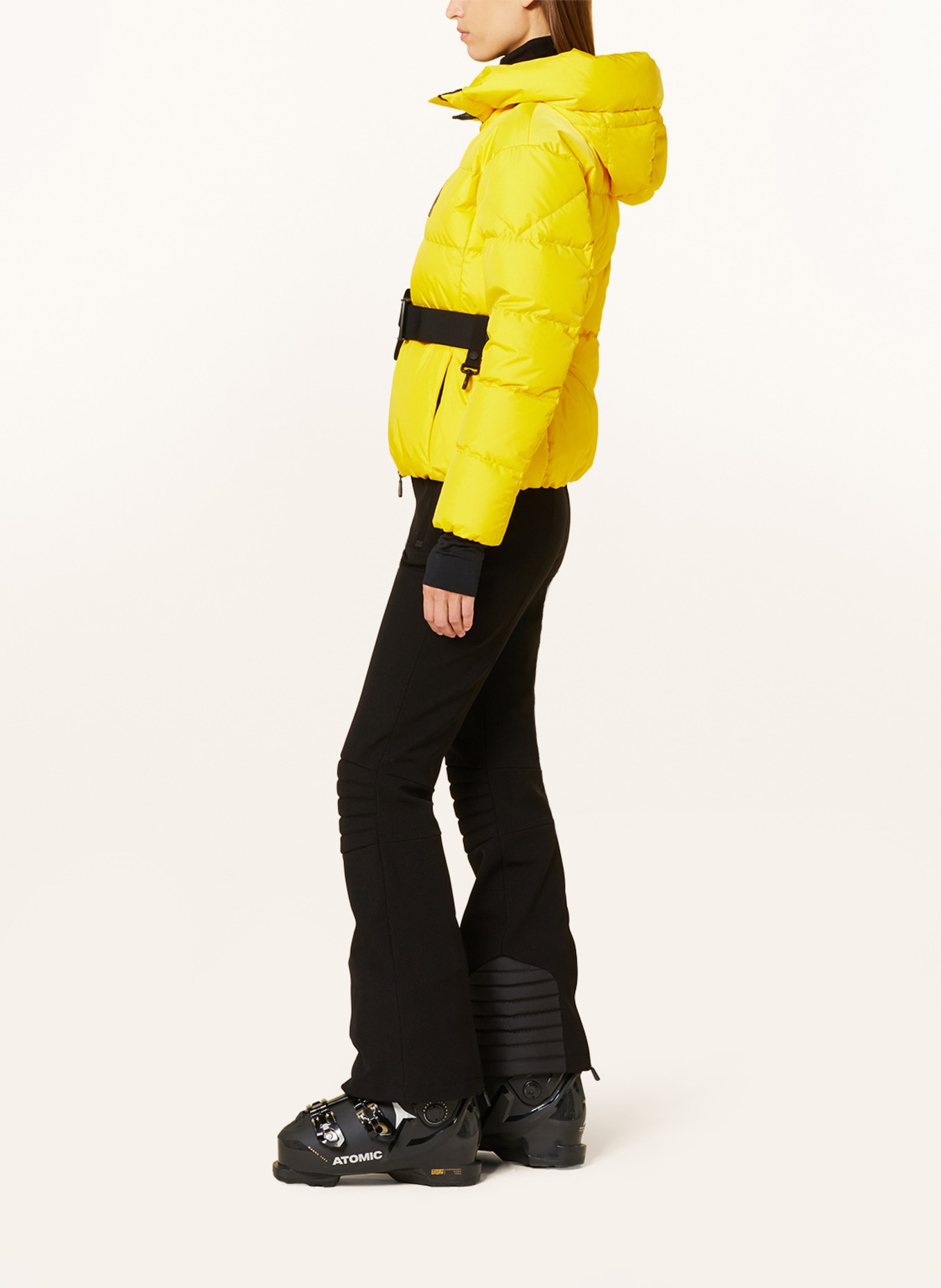 MONCLER GRENOBLE Down ski jacket BOUQUETIN, Color: YELLOW (Image 4)