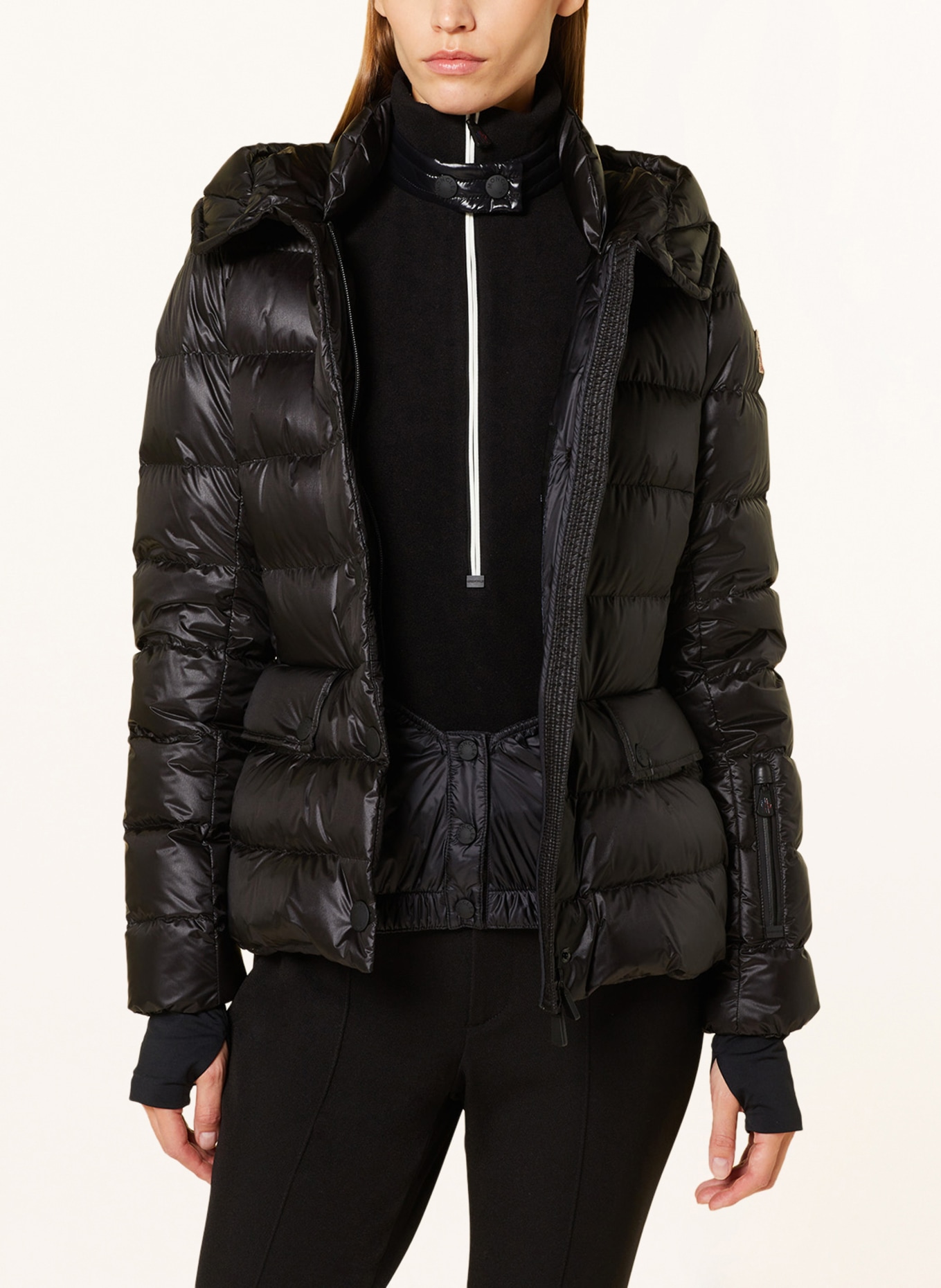 MONCLER GRENOBLE Down ski jacket ARMONIQUES, Color: BLACK (Image 6)